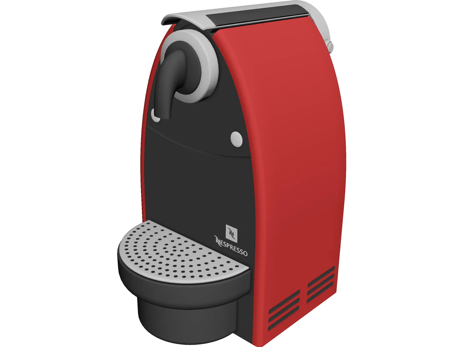 Nespresso C100 Coffee Machine 3D Model - 3D CAD Browser