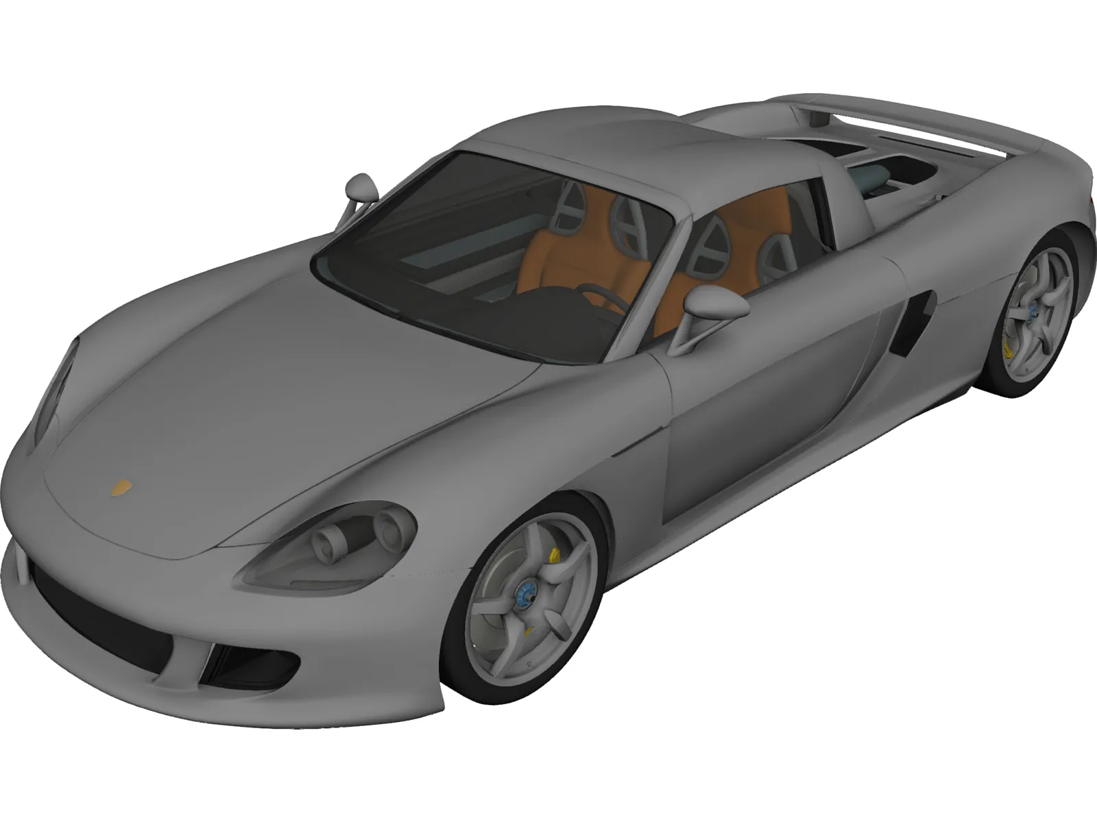 Porsche Carrera GT 3D Model