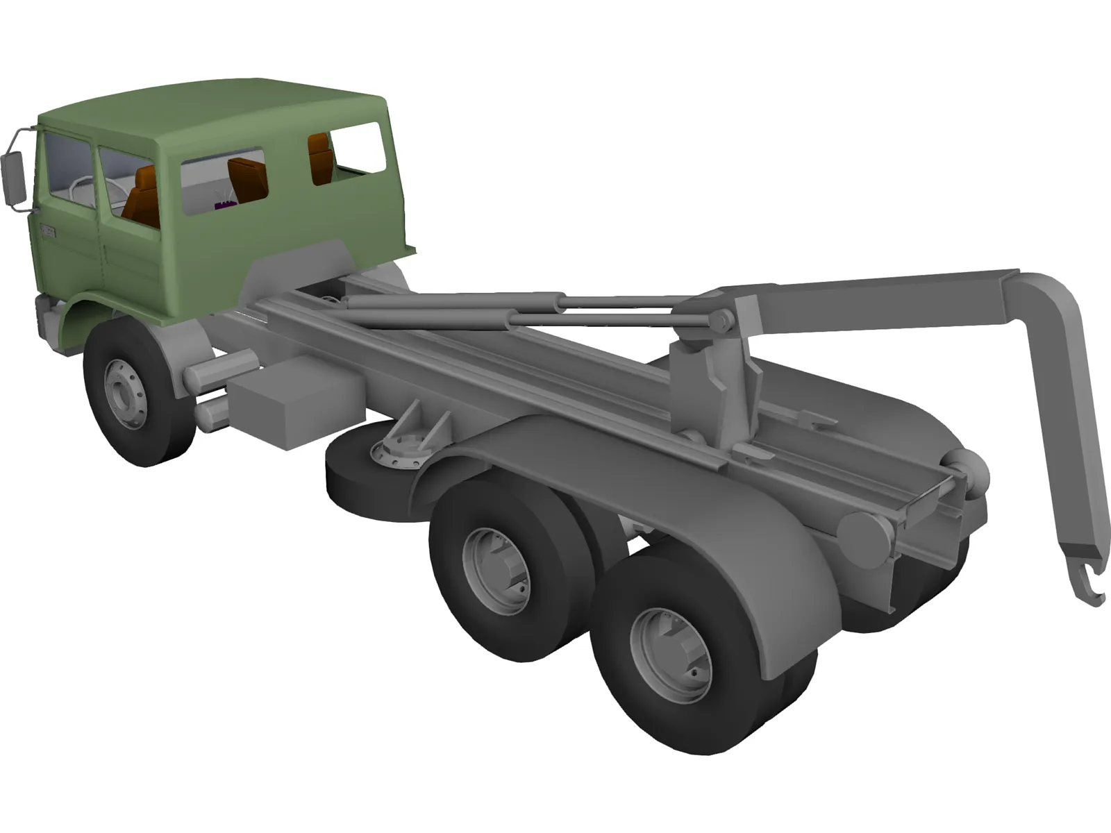 Renault VTL Truck 3D Model