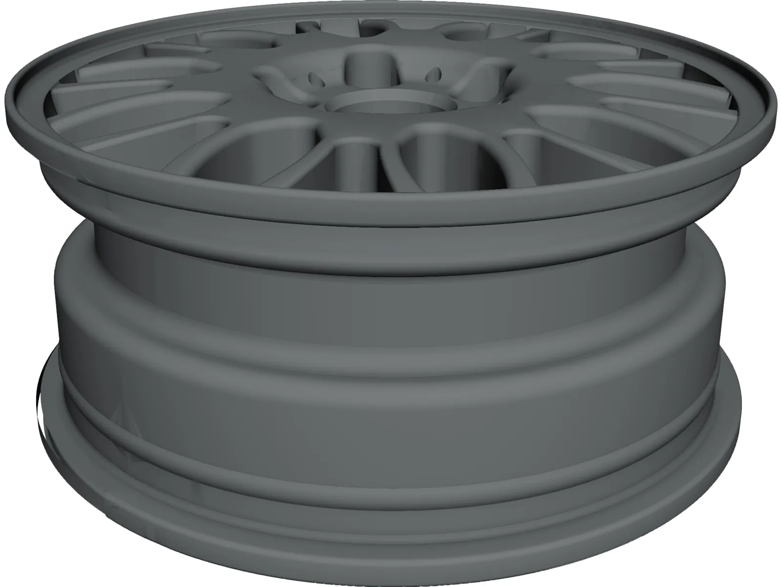 BBS Jantes Wheel 3D Model