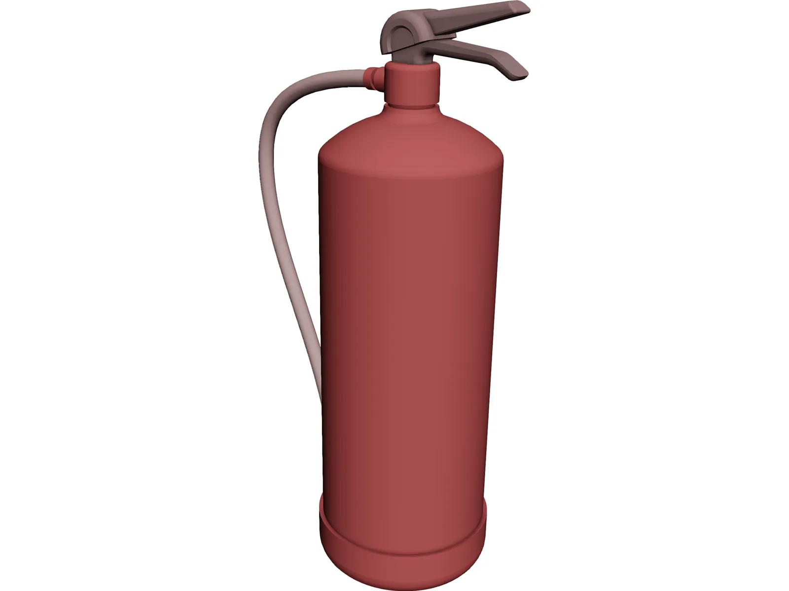 Fire Distinguisher 3D Model