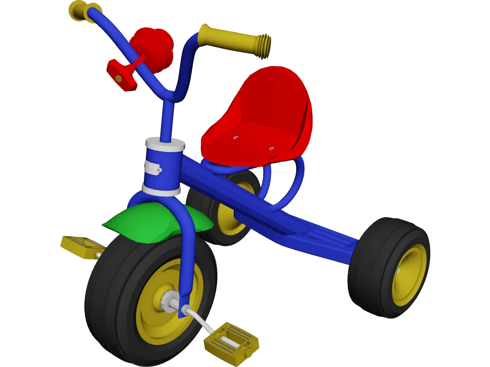 Tricycle 3D Model