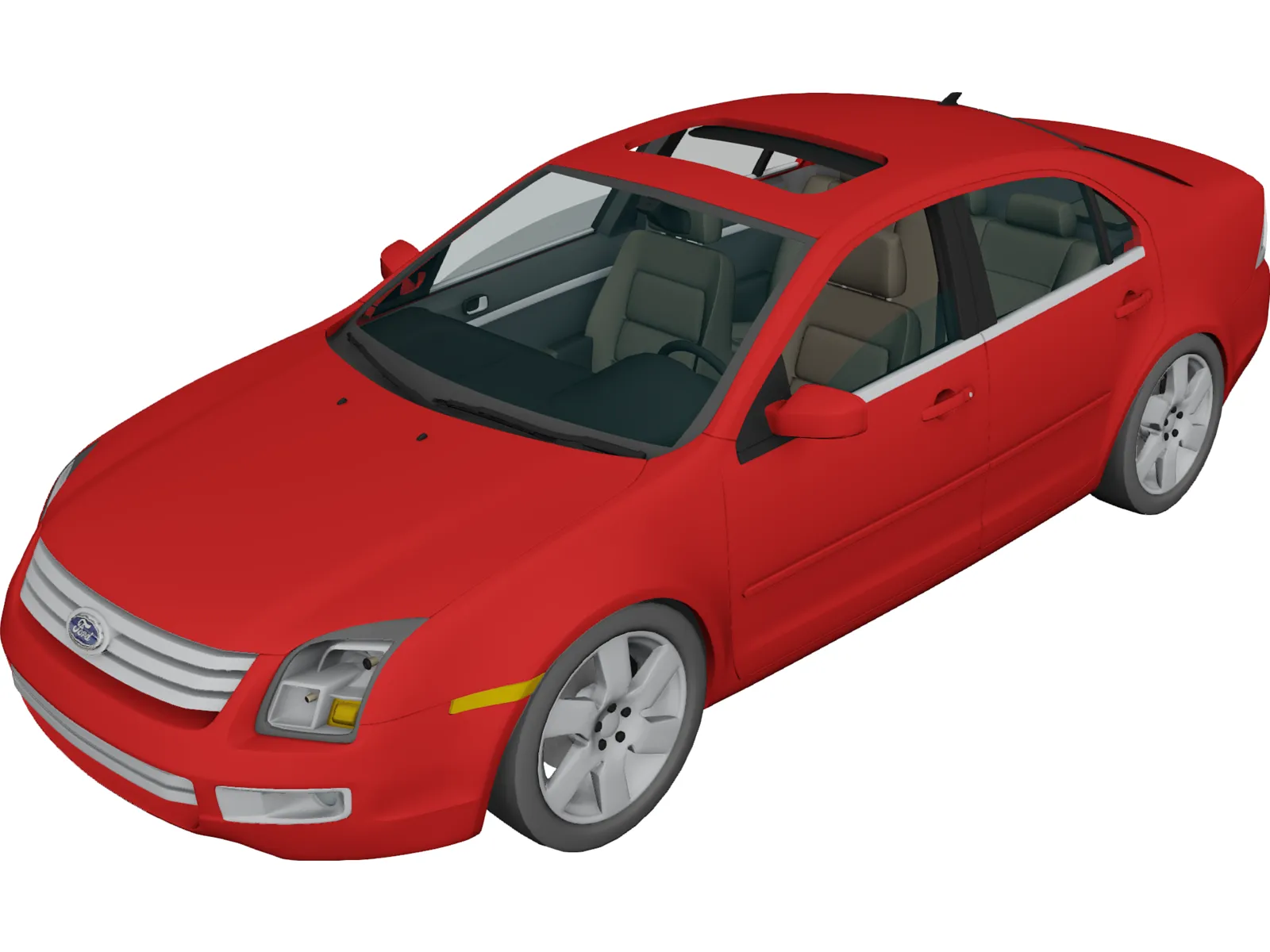 Ford Fusion 3D Model