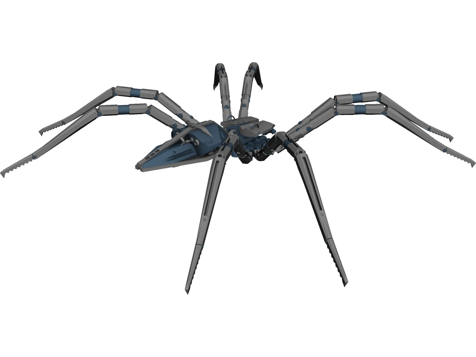 Mechanical Spider Robot 3D Model