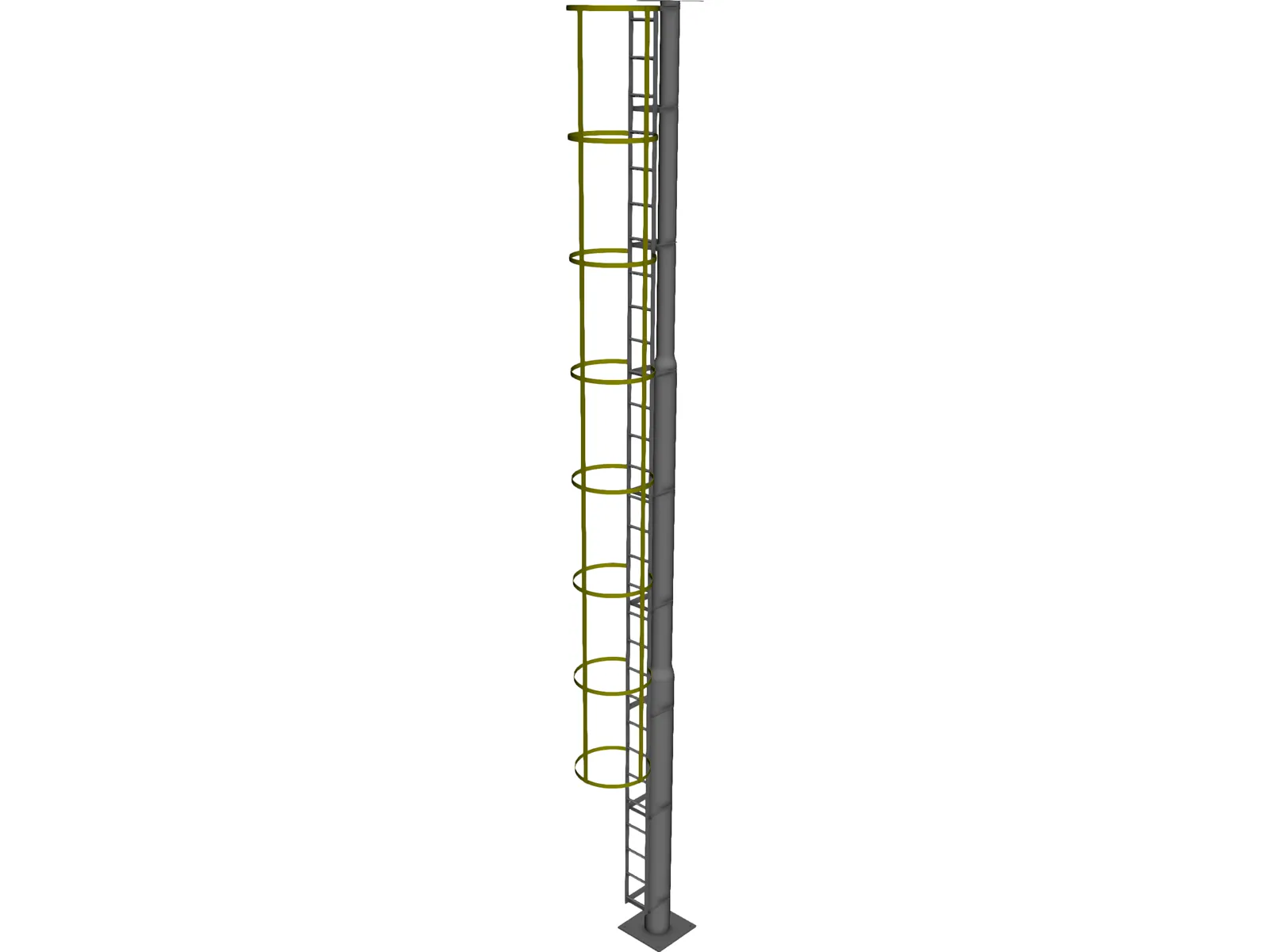 Cat Ladder 3D Model