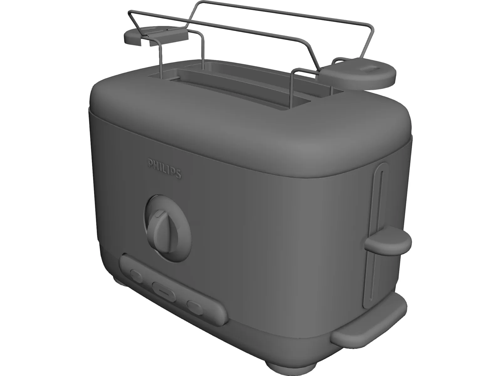 Philips Toaster 3D Model