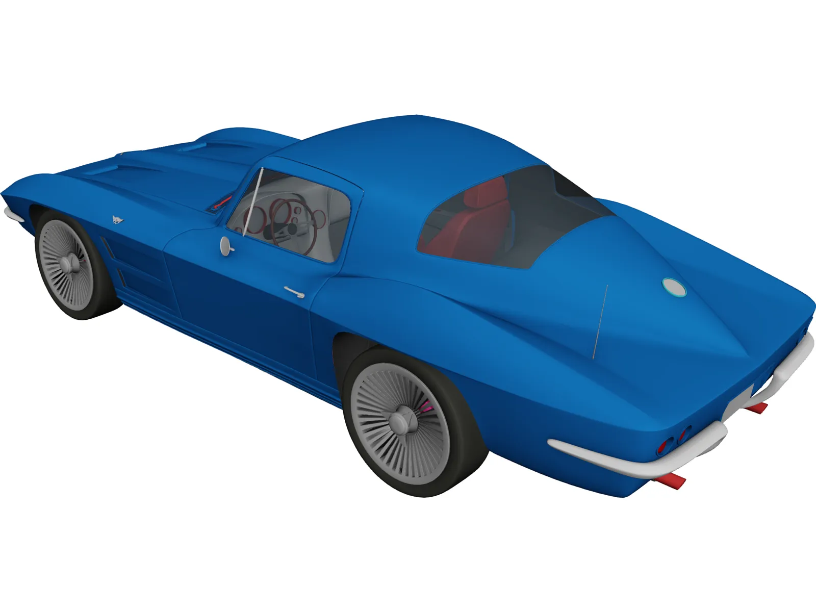 Chevrolet Corvette Stingray (1964) 3D Model