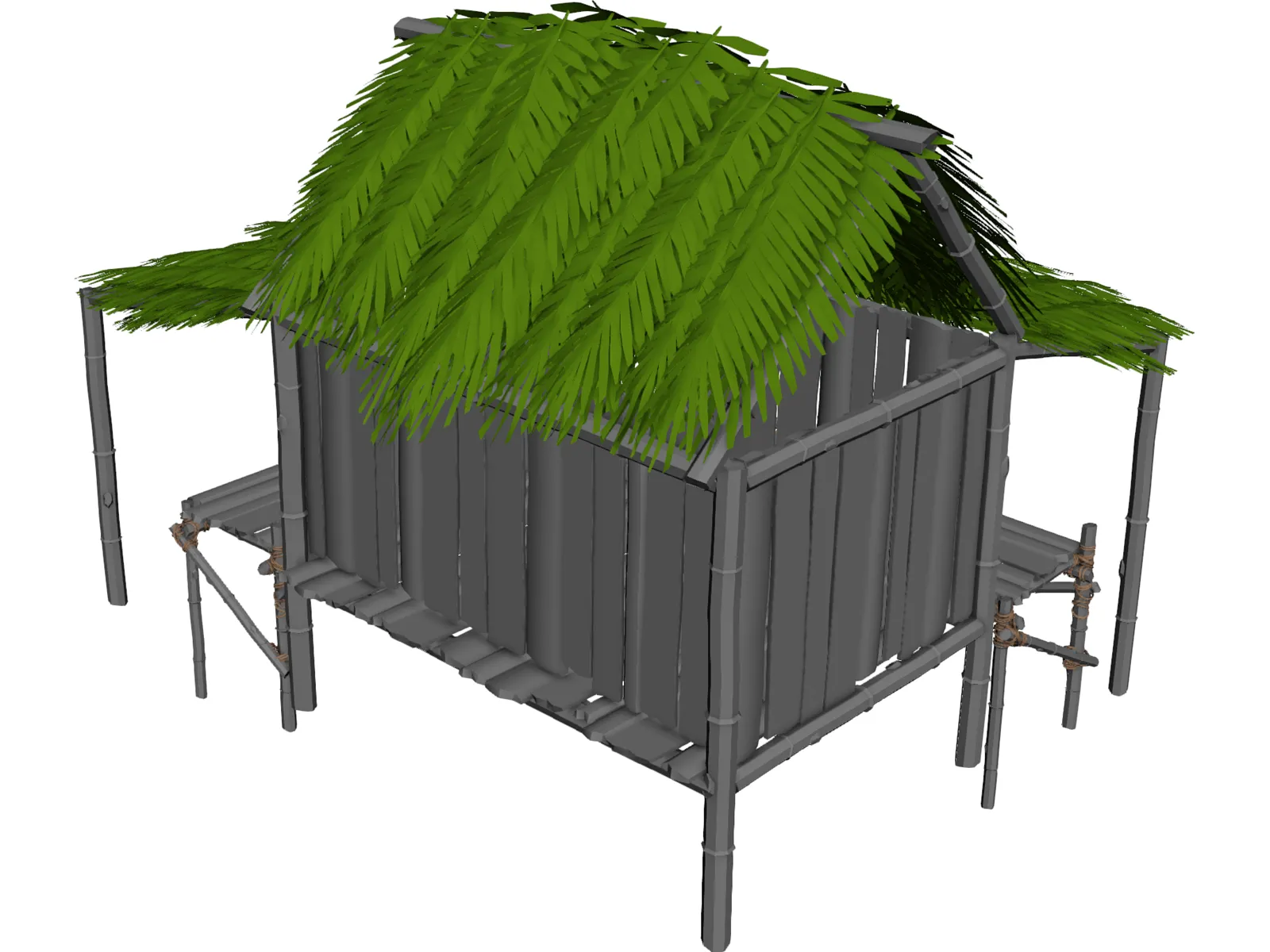 Bungalow 3D Model