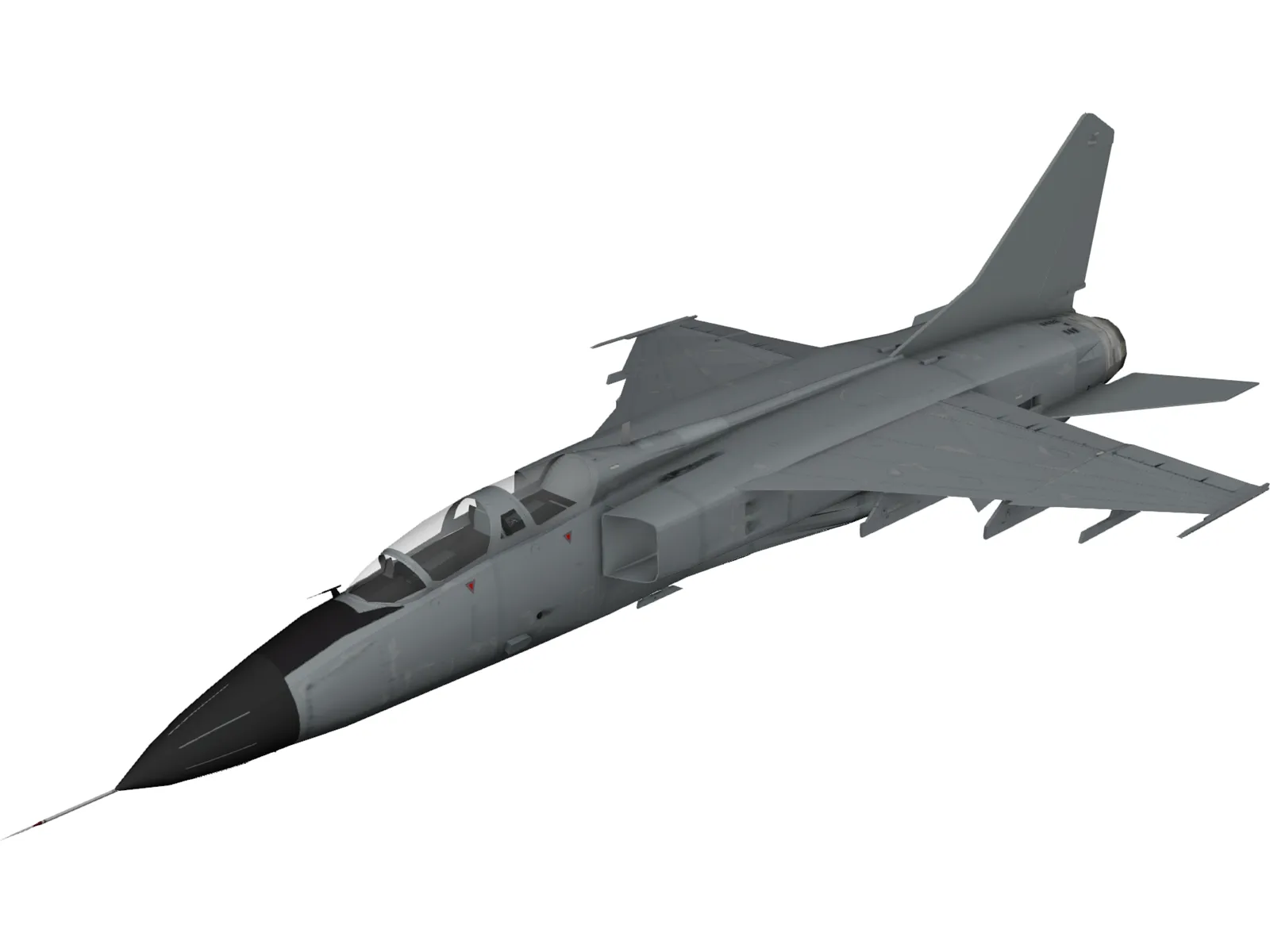 JH-7A 3D Model