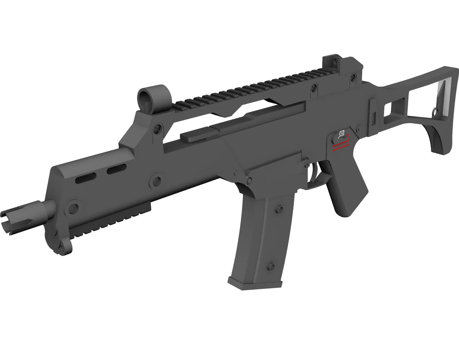 Heckler&Koch G36C 3D Model