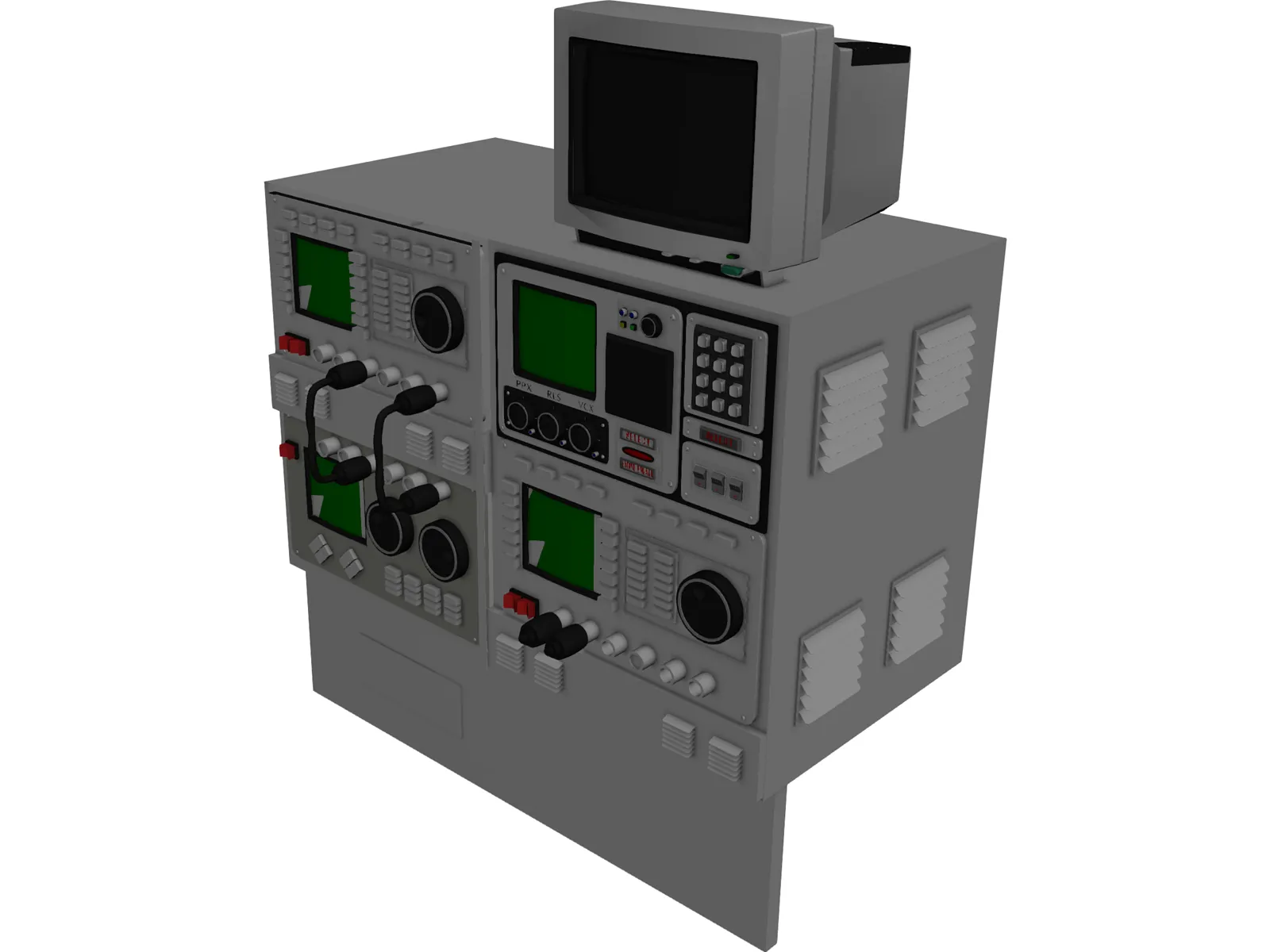 Electronics Equipment 3D Model