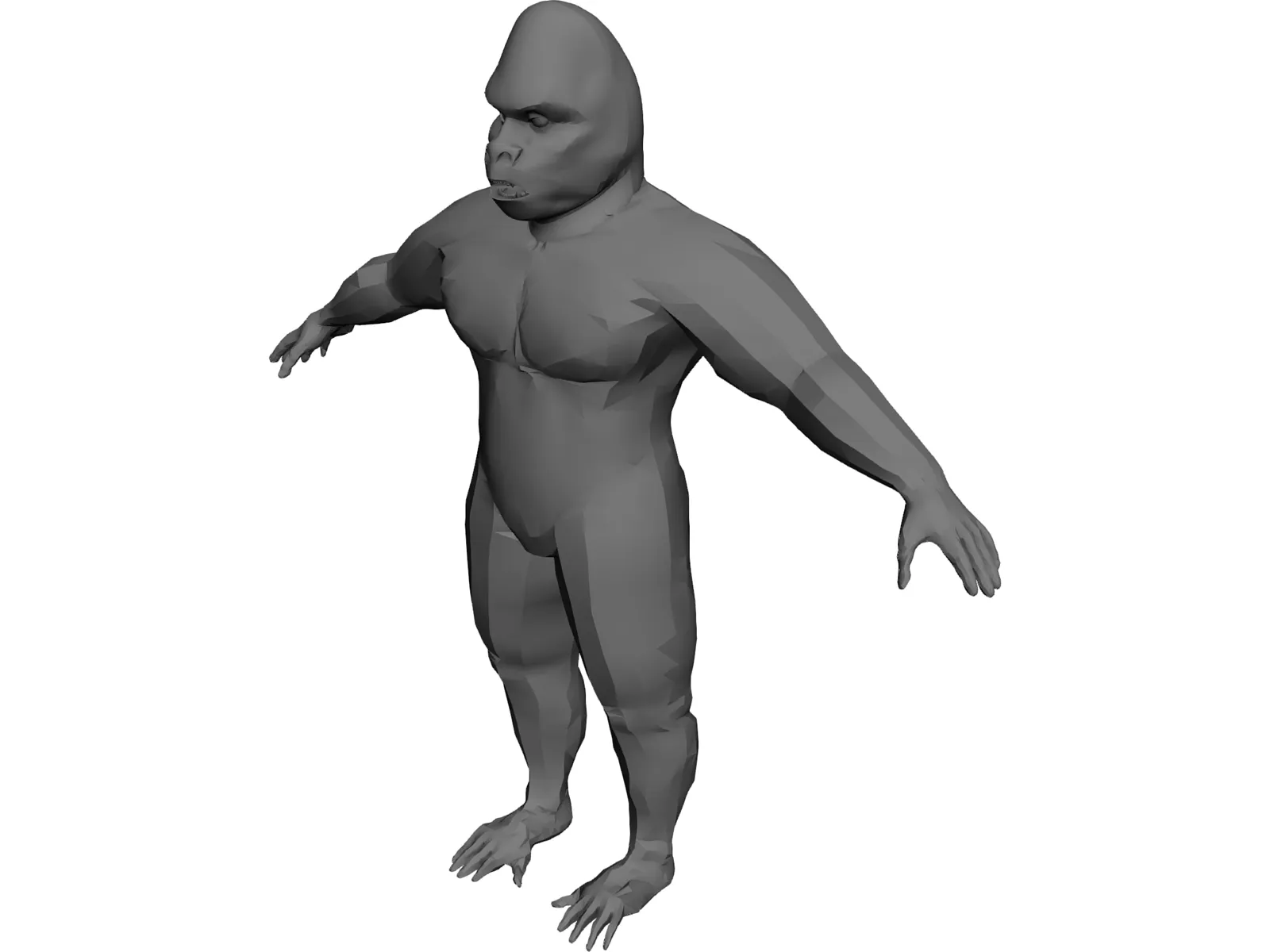 King Kong 3D Model