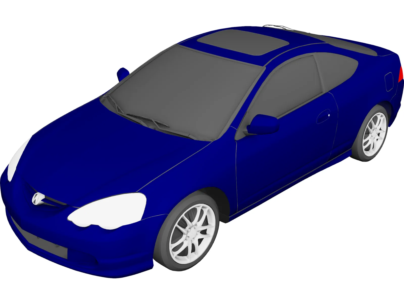 Honda Integra [Acura RSX] (2001) 3D Model