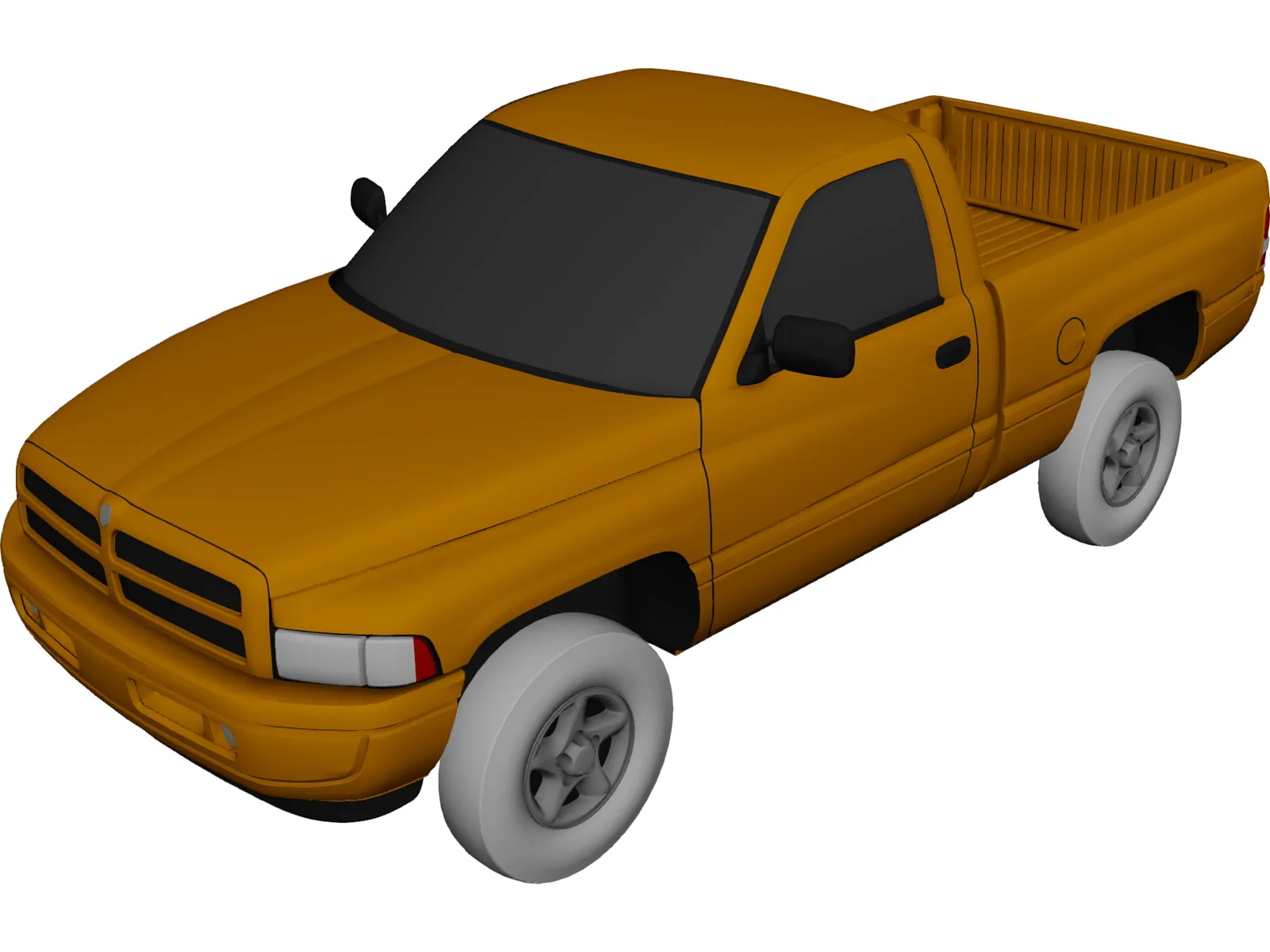 Dodge Ram (1997) 3D Model