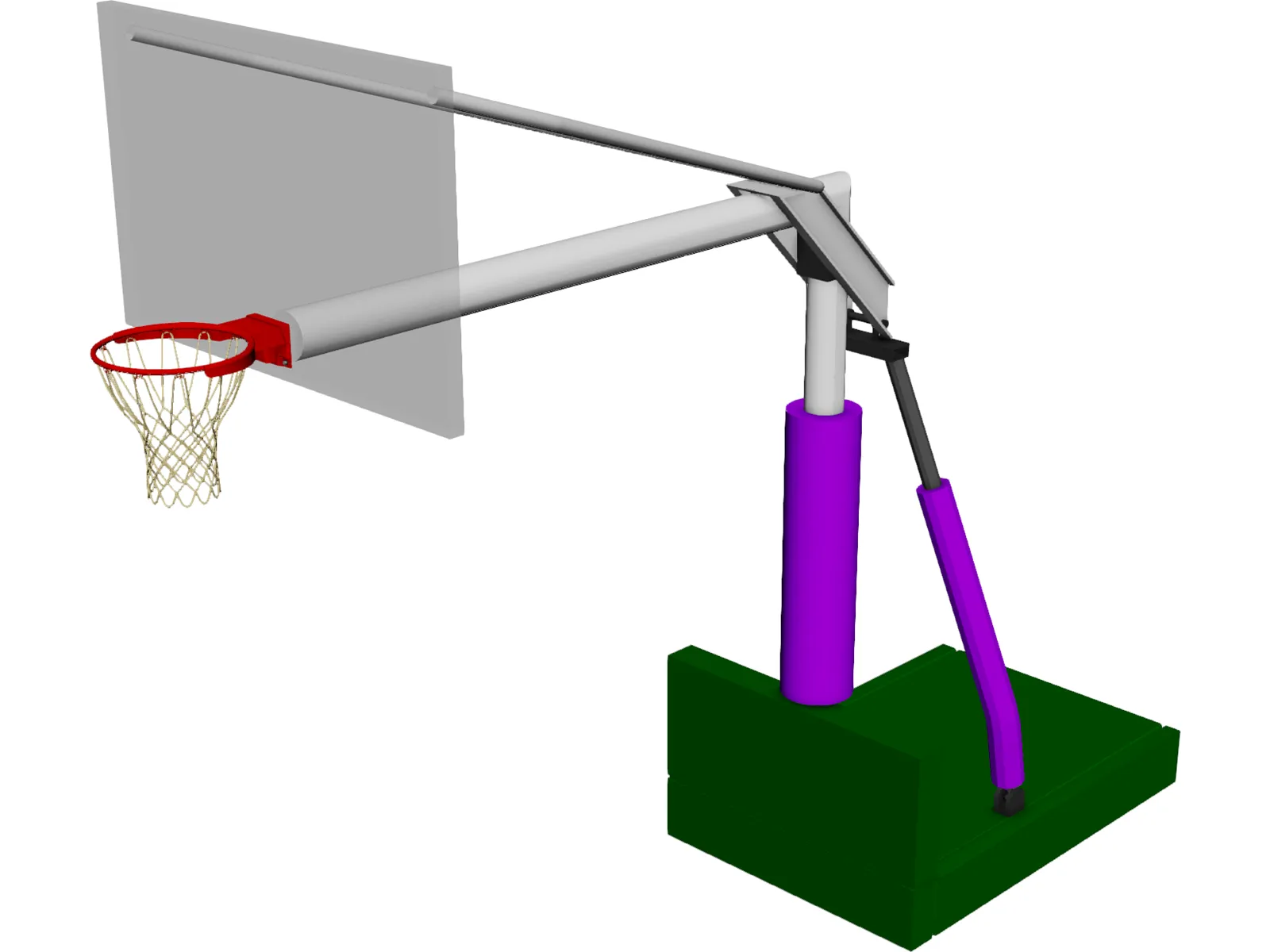 Basketball Standard 3D Model