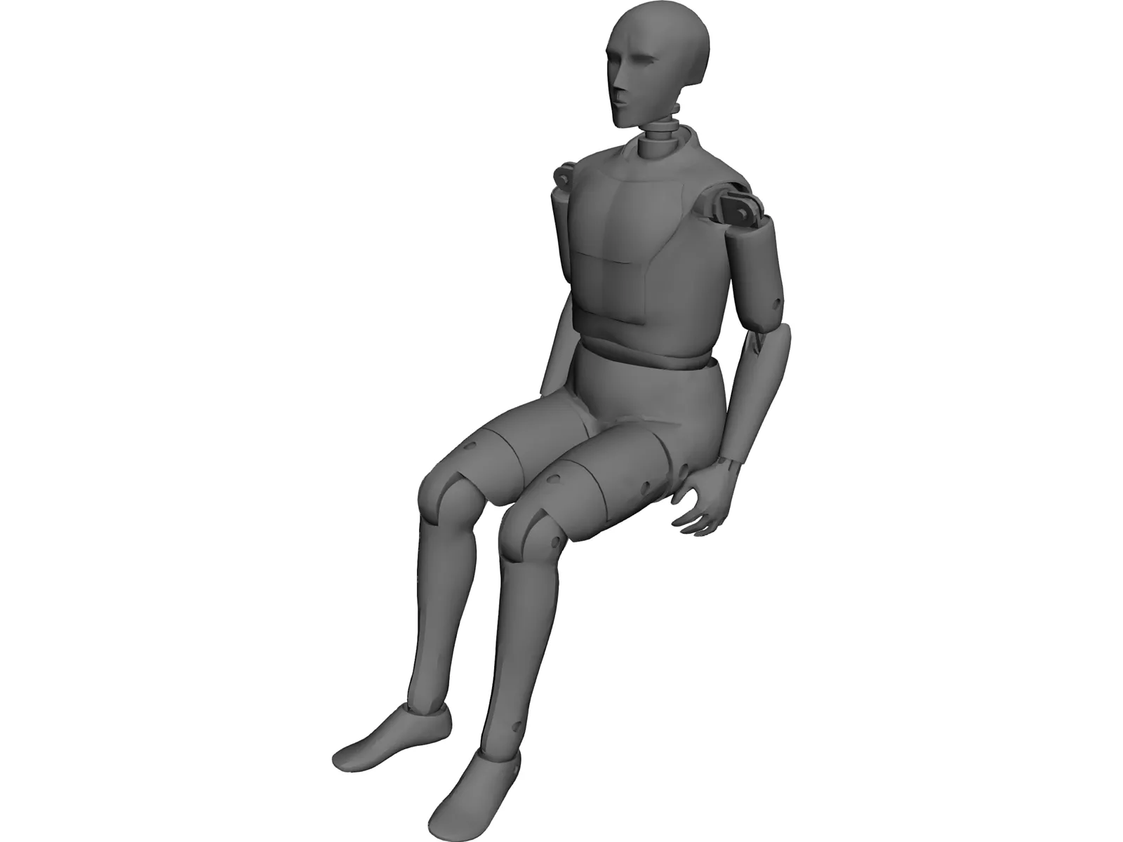 Crash Dummy 3D Model