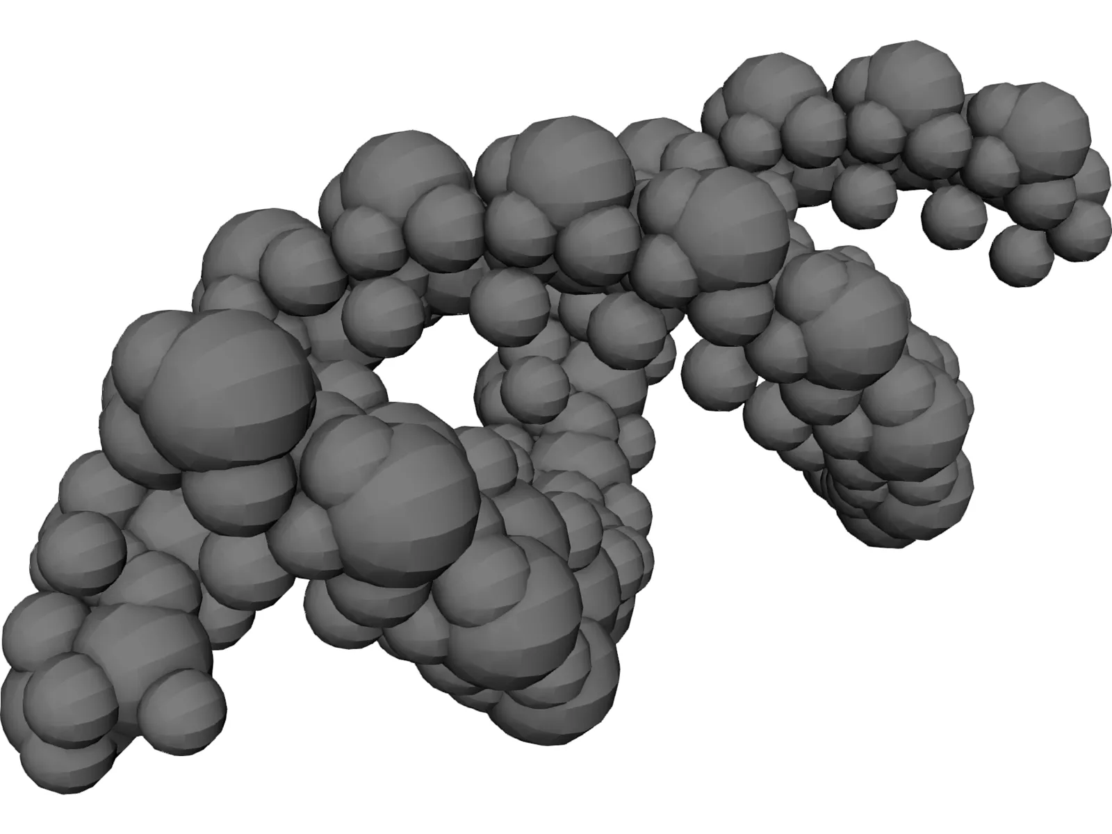 DNA Strand 3D Model