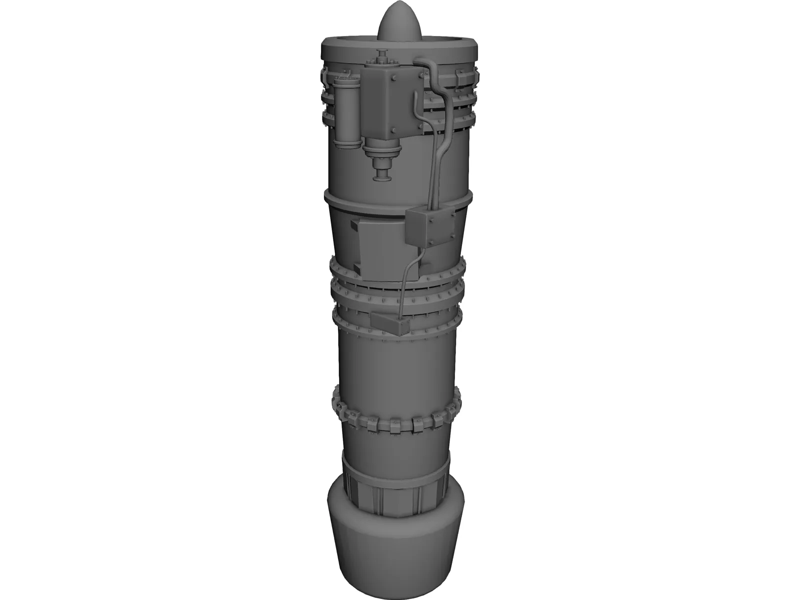 Engine Jet 3D Model