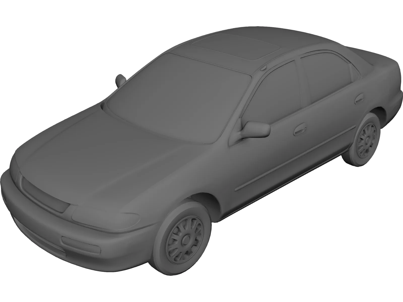 Mazda Protege (1995) 3D Model