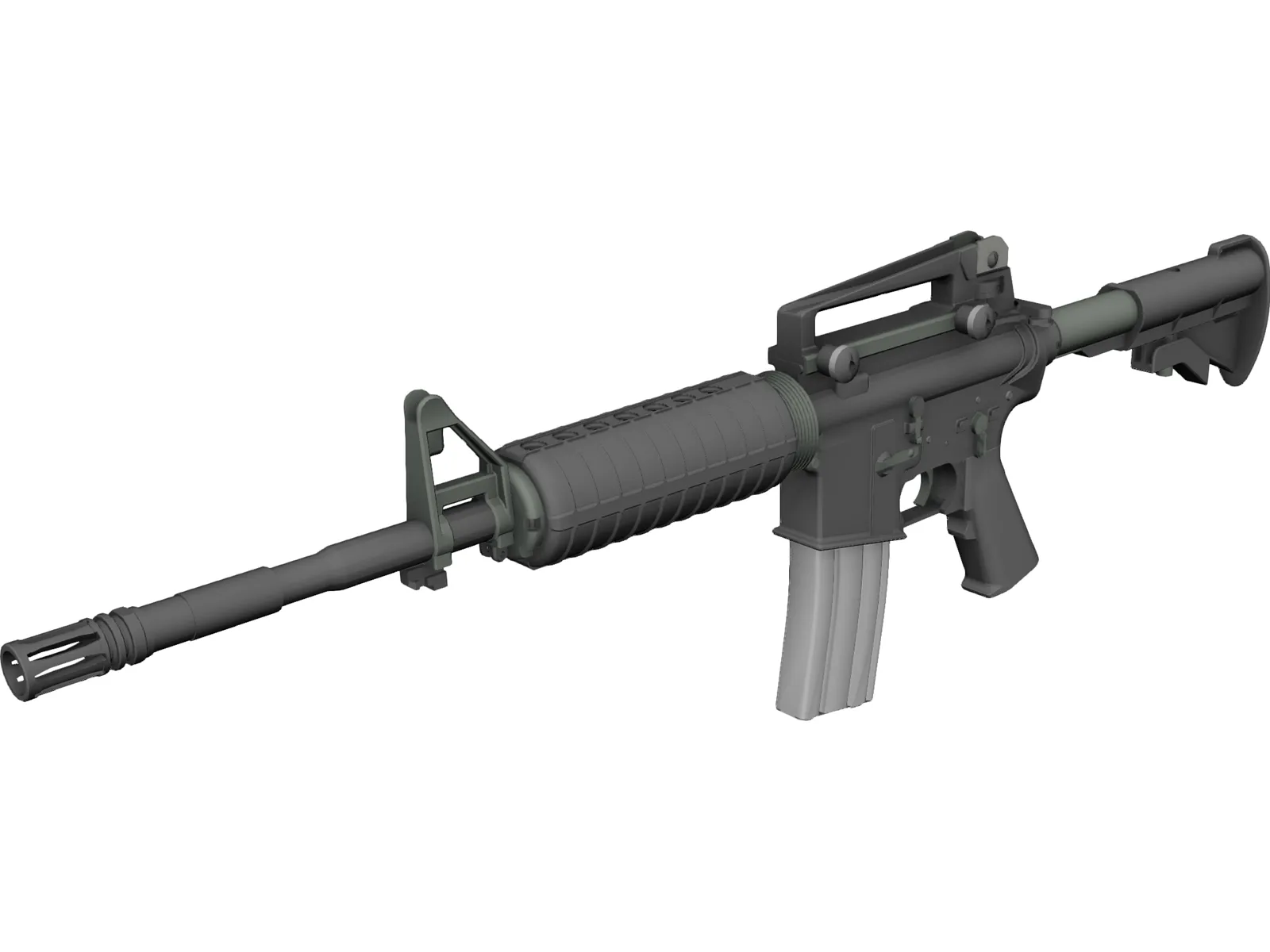 M4A1 Rifle 3D Model