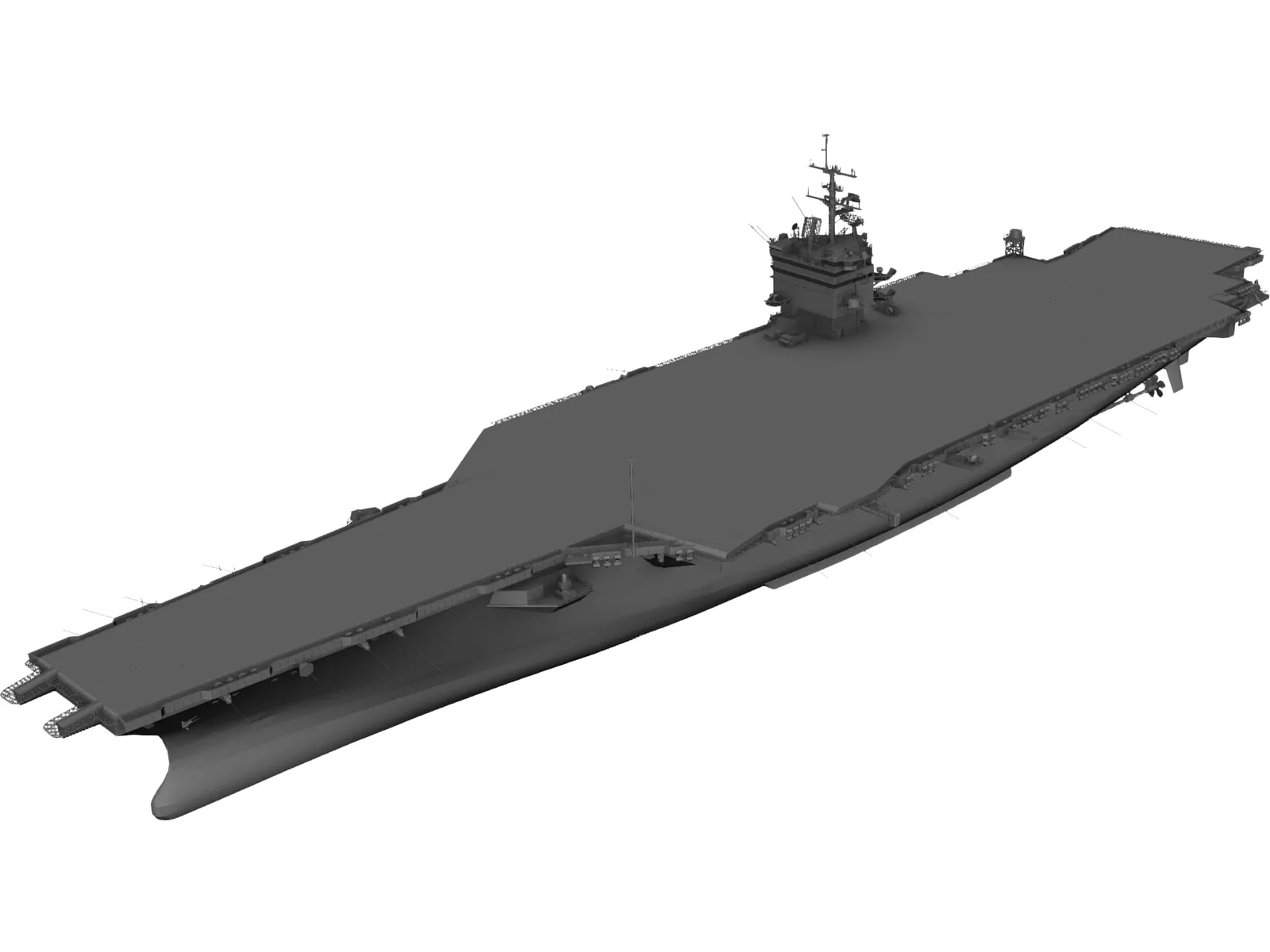 CVN-65 Enterprise 3D Model