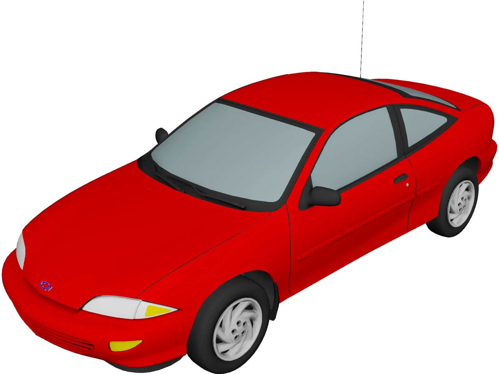 Chevrolet Cavalier Coupe (1998) 3D Model