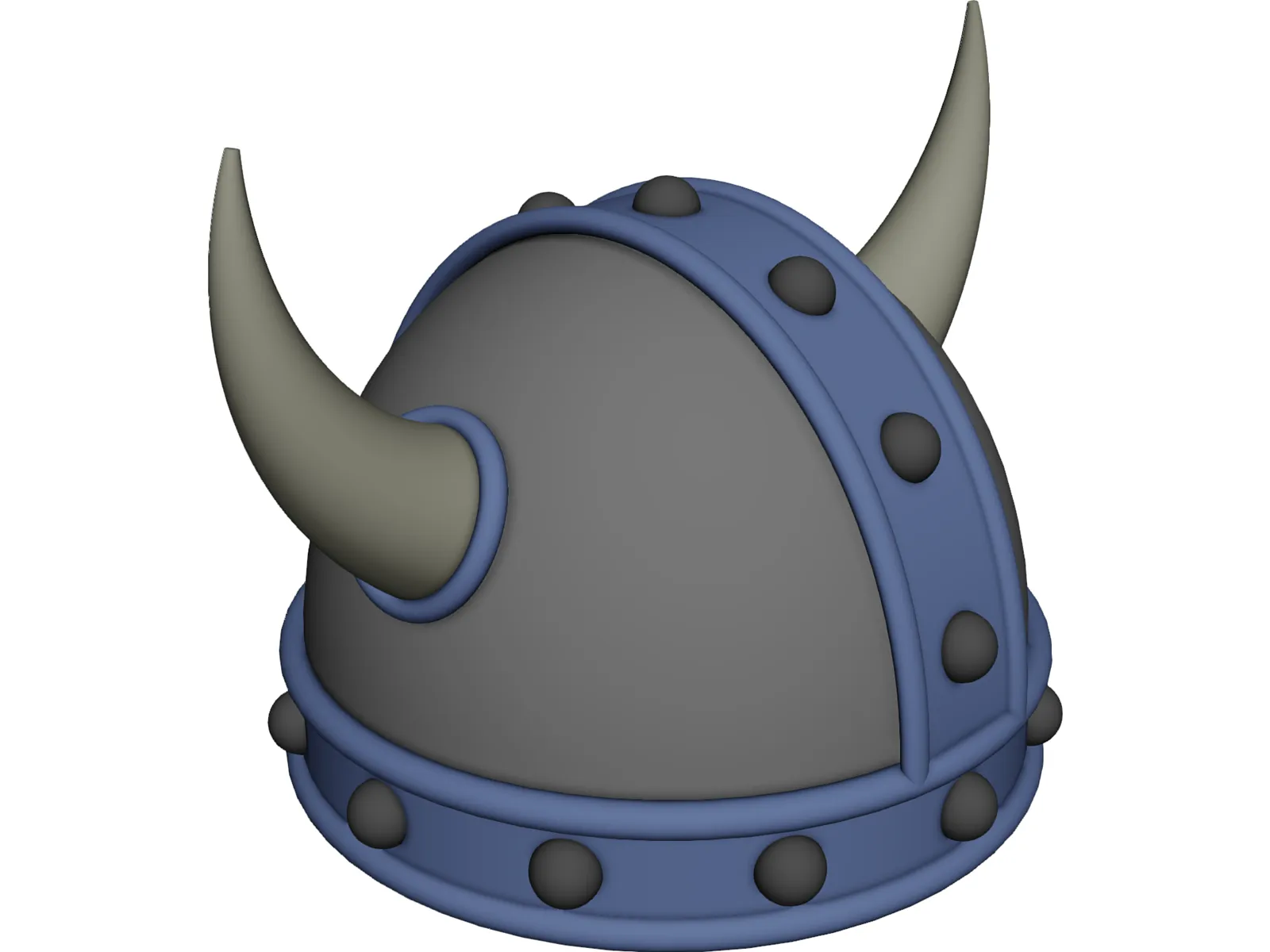 Viking Hat 3D Model