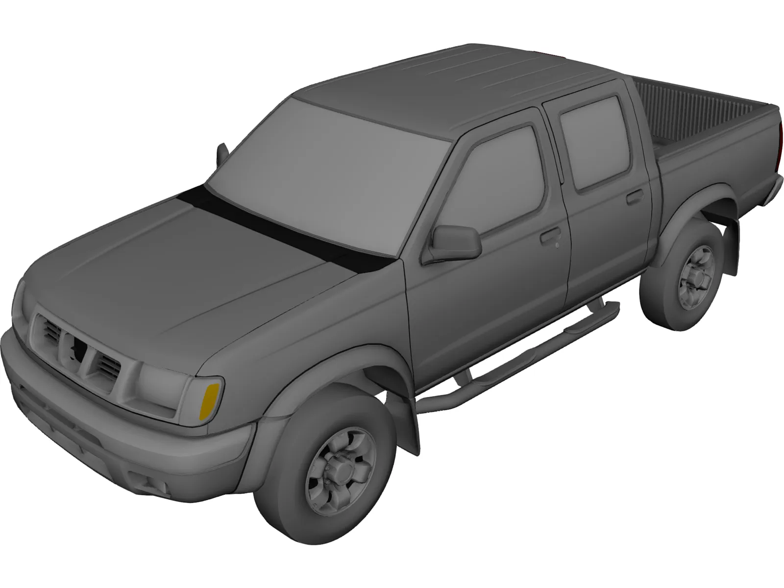 Nissan Frontier (1999) 3D Model