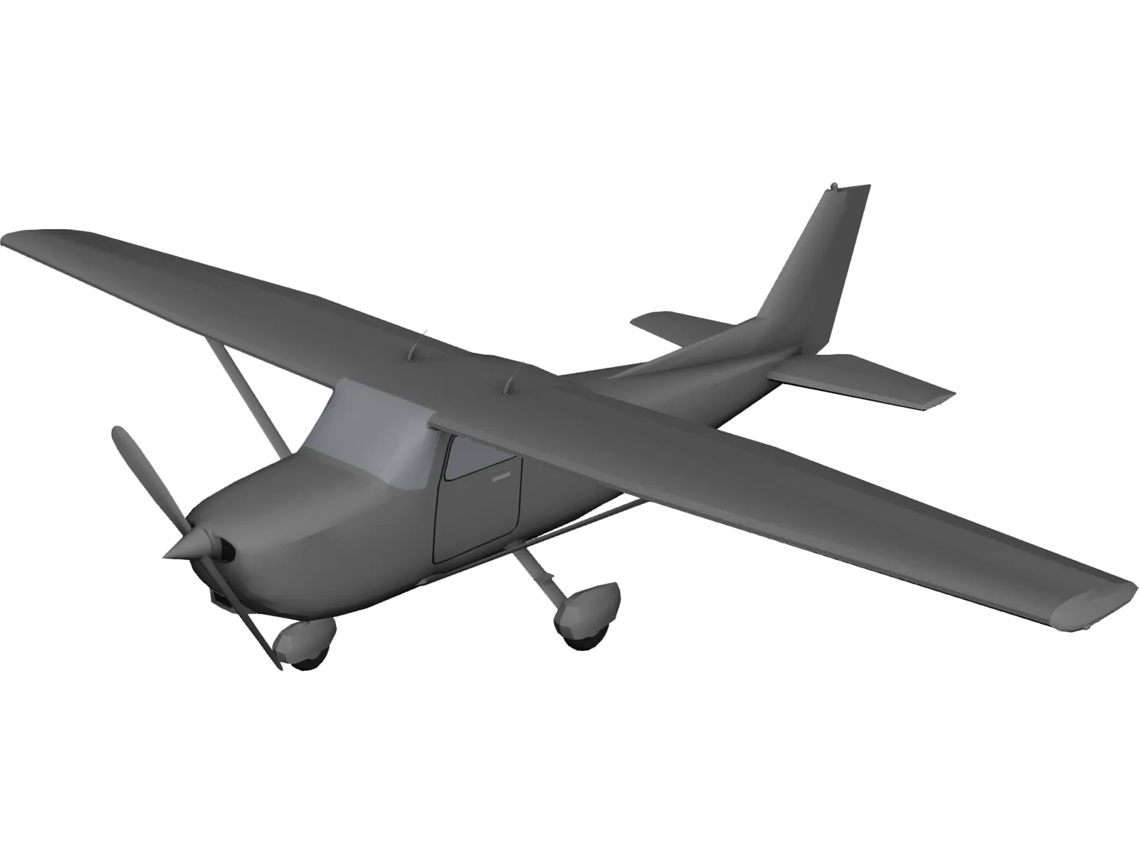 Cessna 172 3D Model