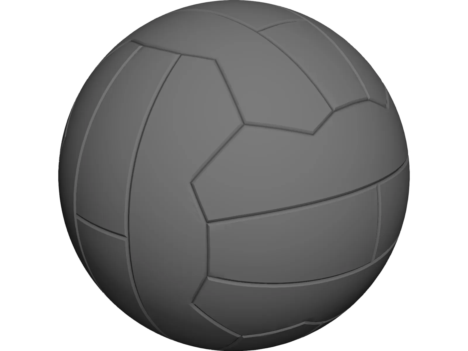 Soccer Ball 3D Model