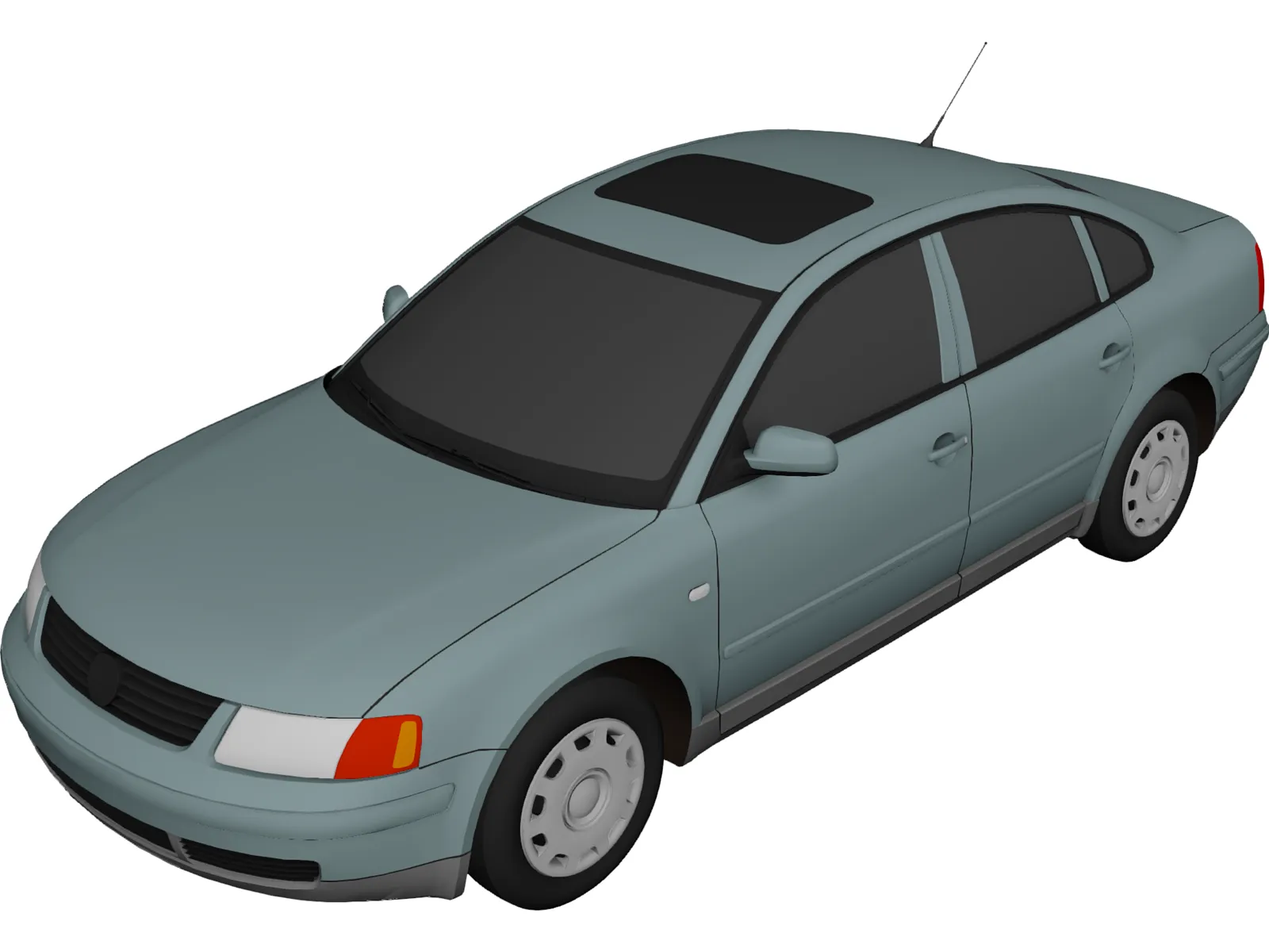 Volkswagen Passat (1999) 3D Model