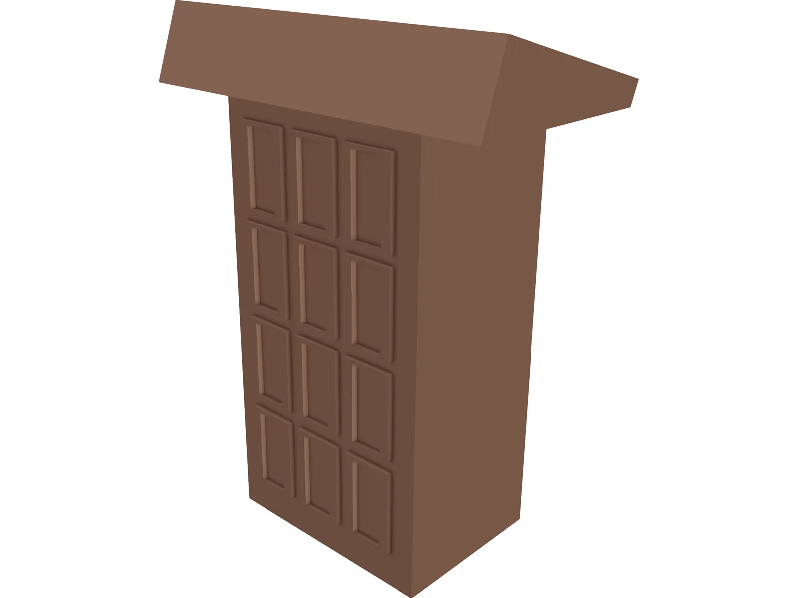 Podium 3D Model