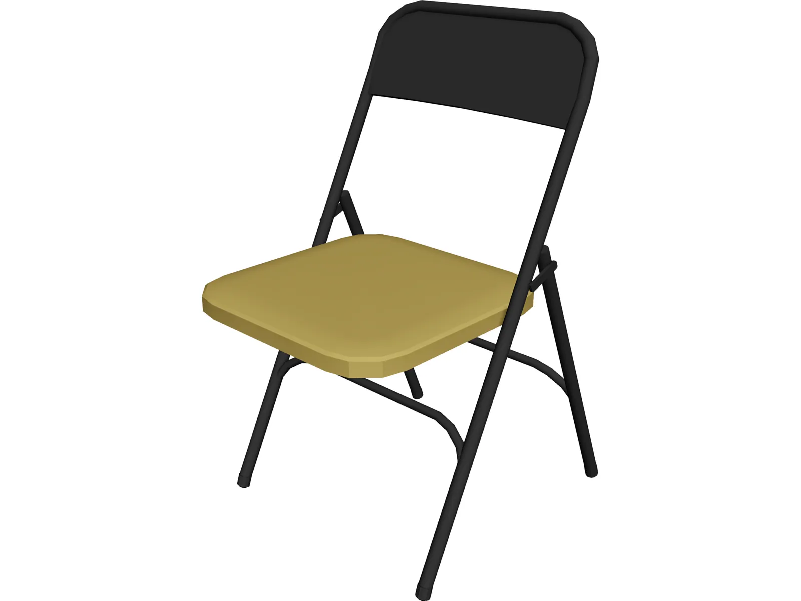 Chair Folding 3D Model