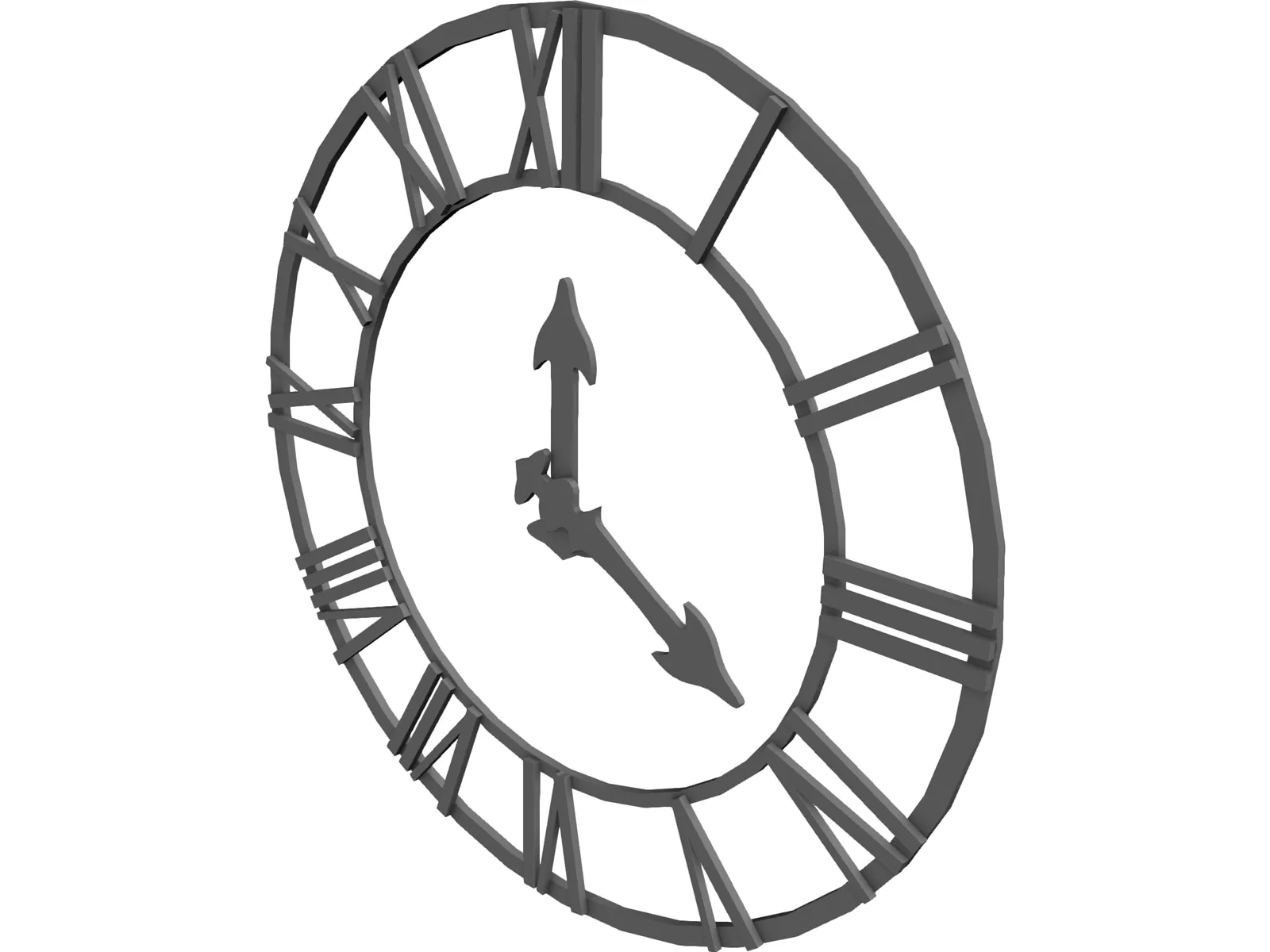 Clock 3D Model