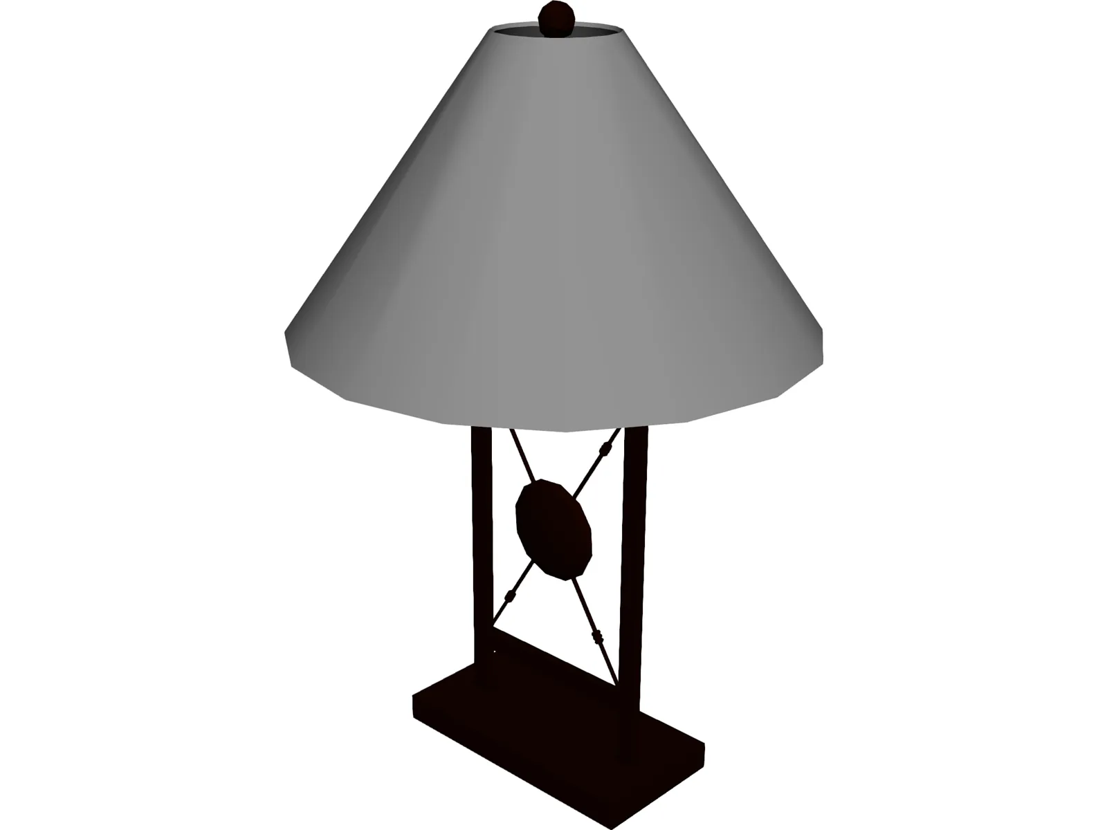 Lamp Table 3D Model