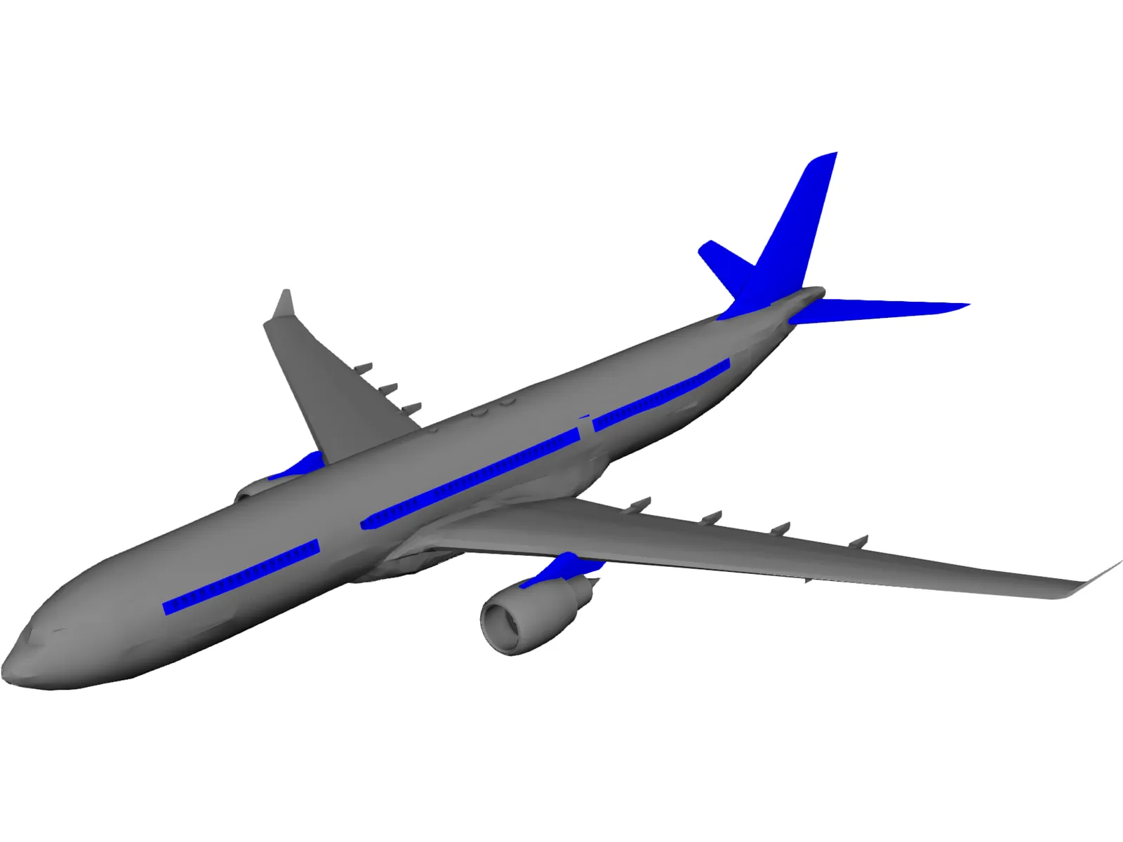 Airbus A330 3D Model