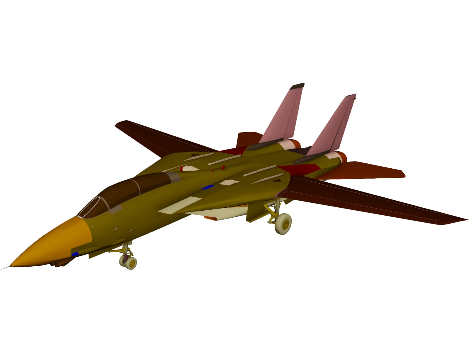 F-14D Tomcat 3D Model