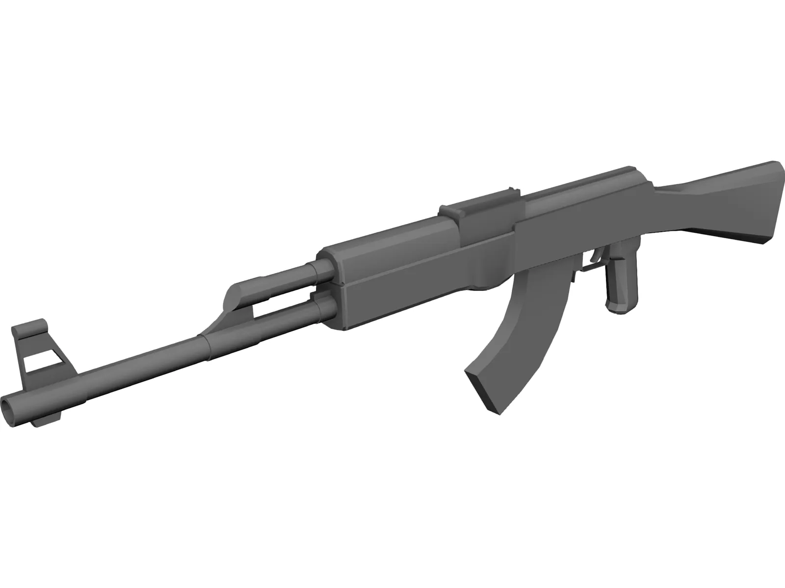 AK-47 3D Model