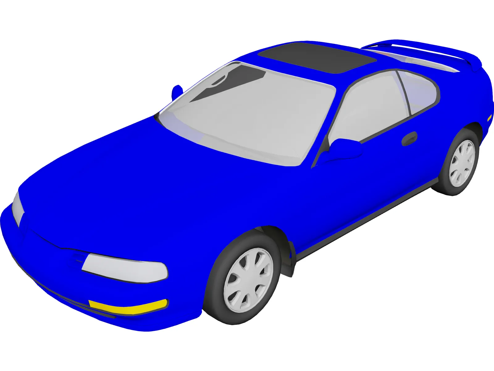 Honda Prelude (1992) 3D Model