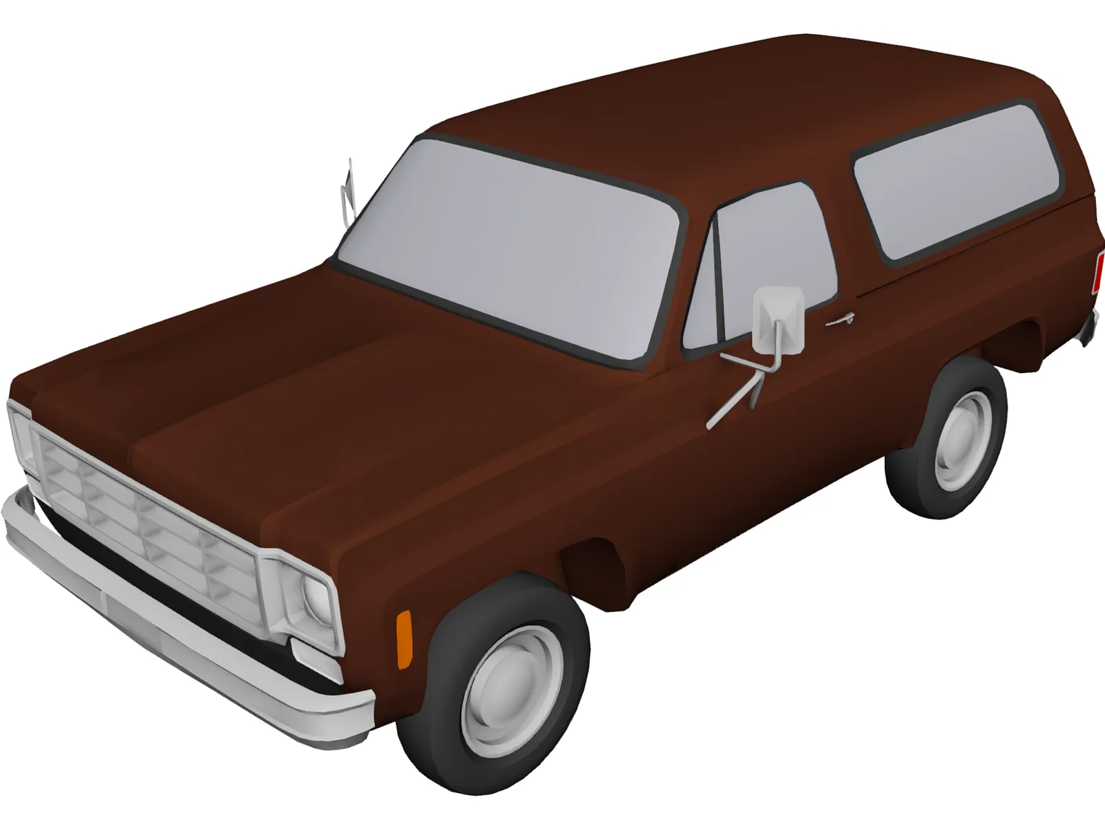 Chevrolet Blazer (1977) 3D Model