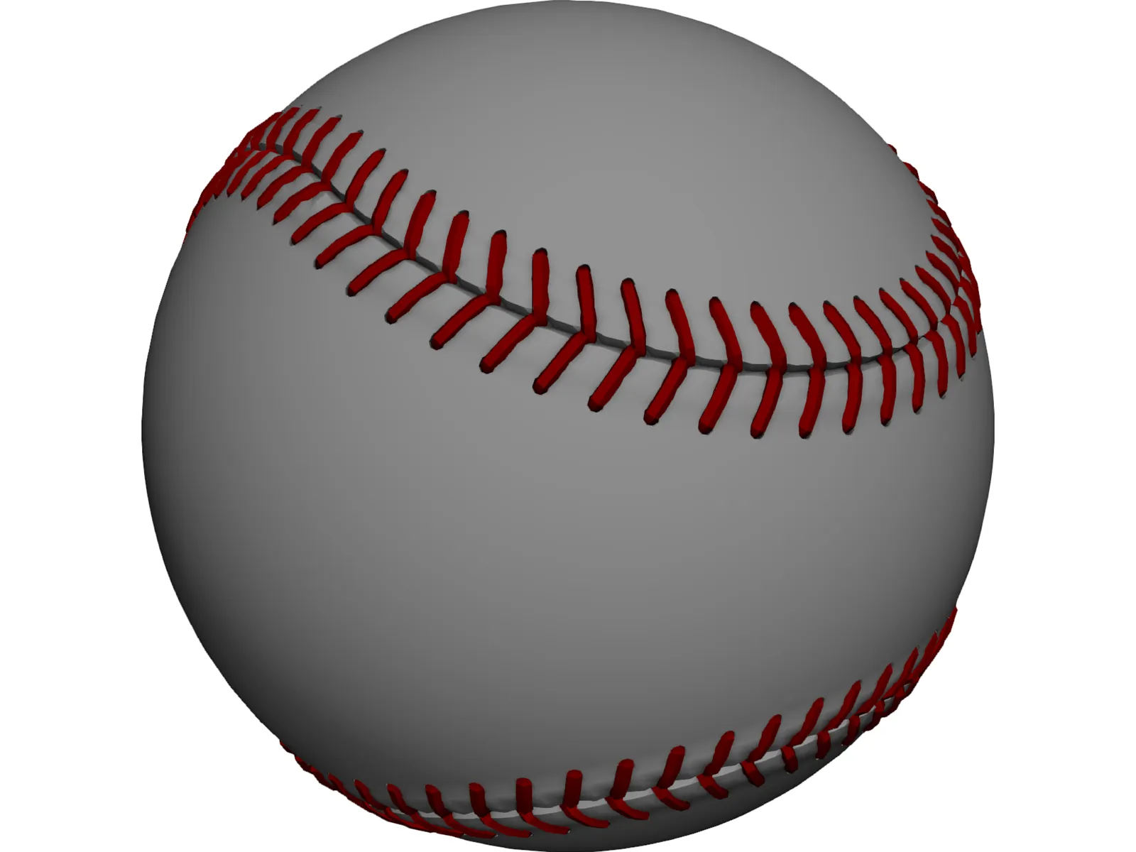 Baseball 3D Model