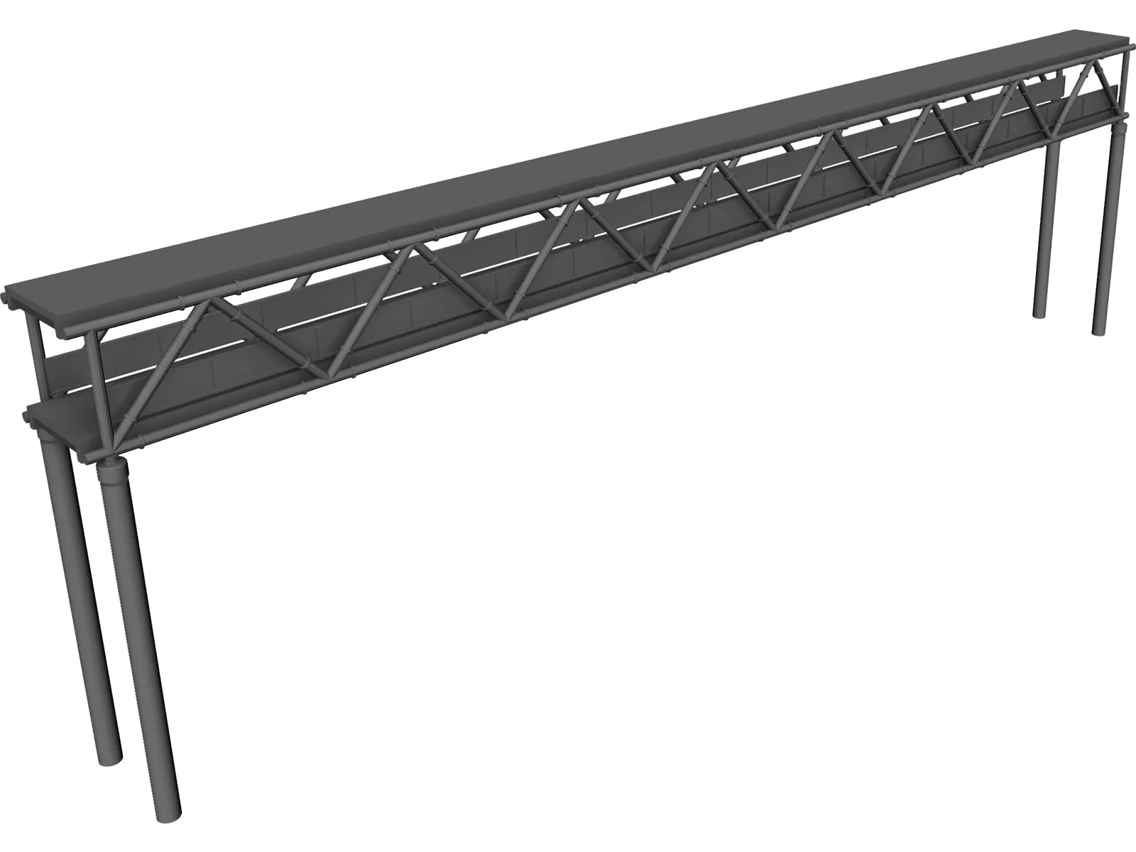 Footbridge 3D Model