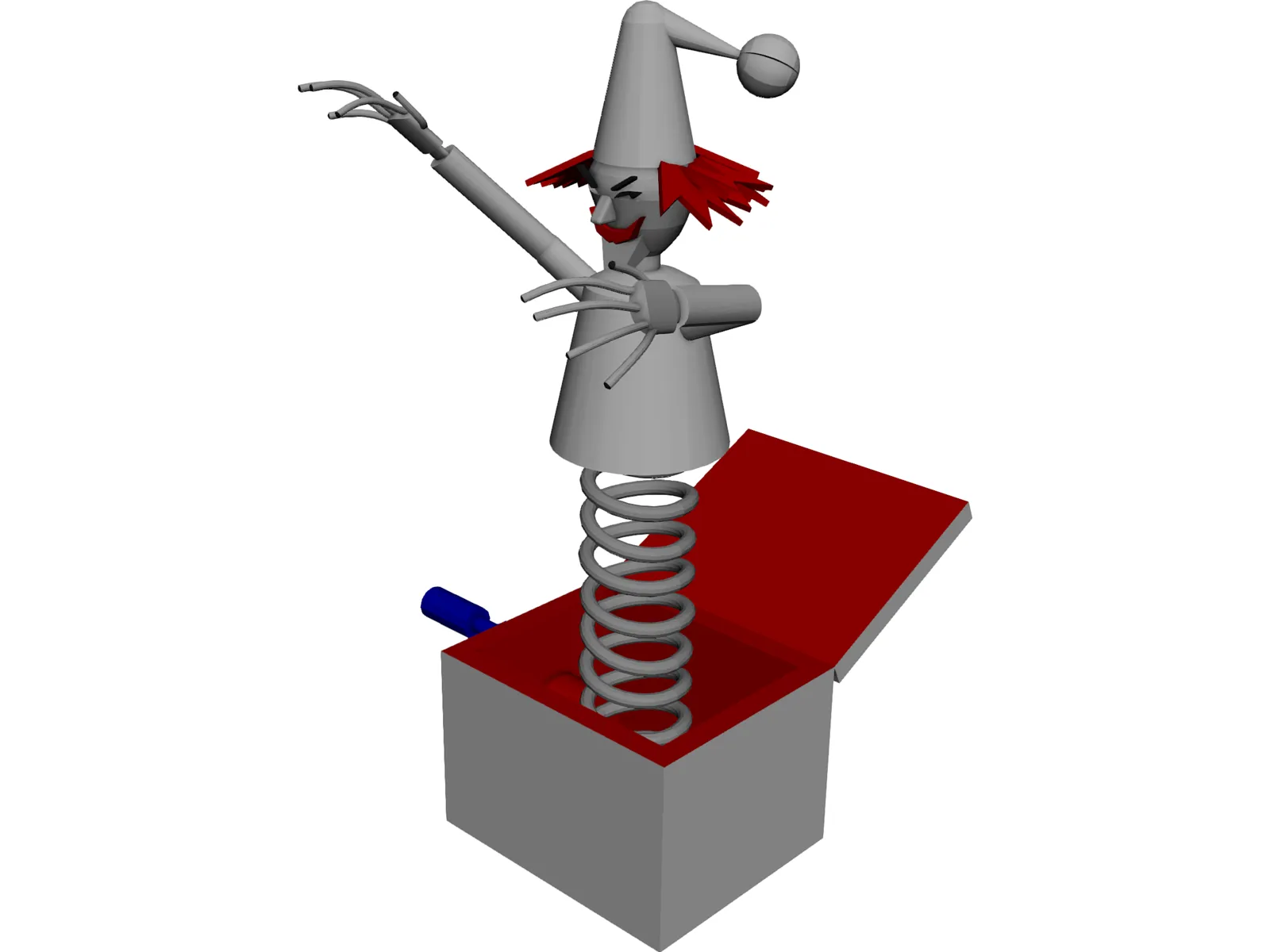 Jack-In-The-Box 3D Model