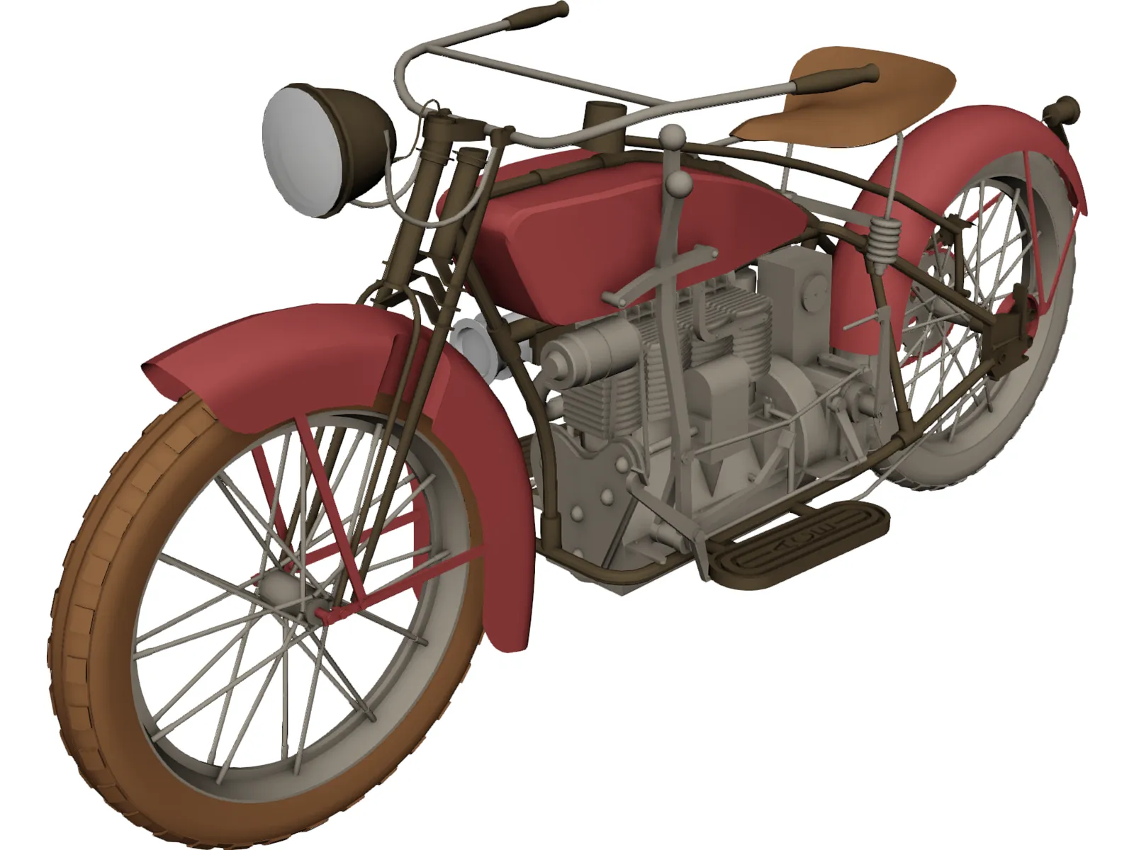 Ace (1924) 3D Model