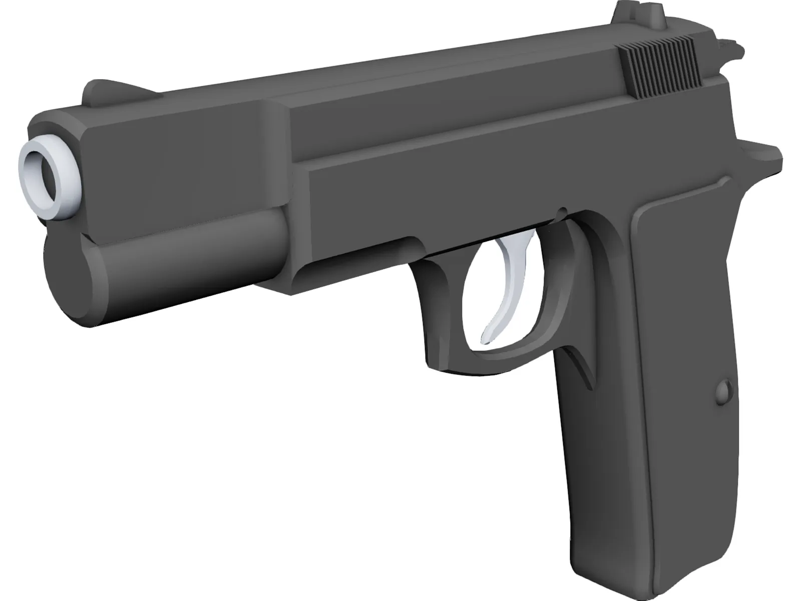 Pistol 3D Model