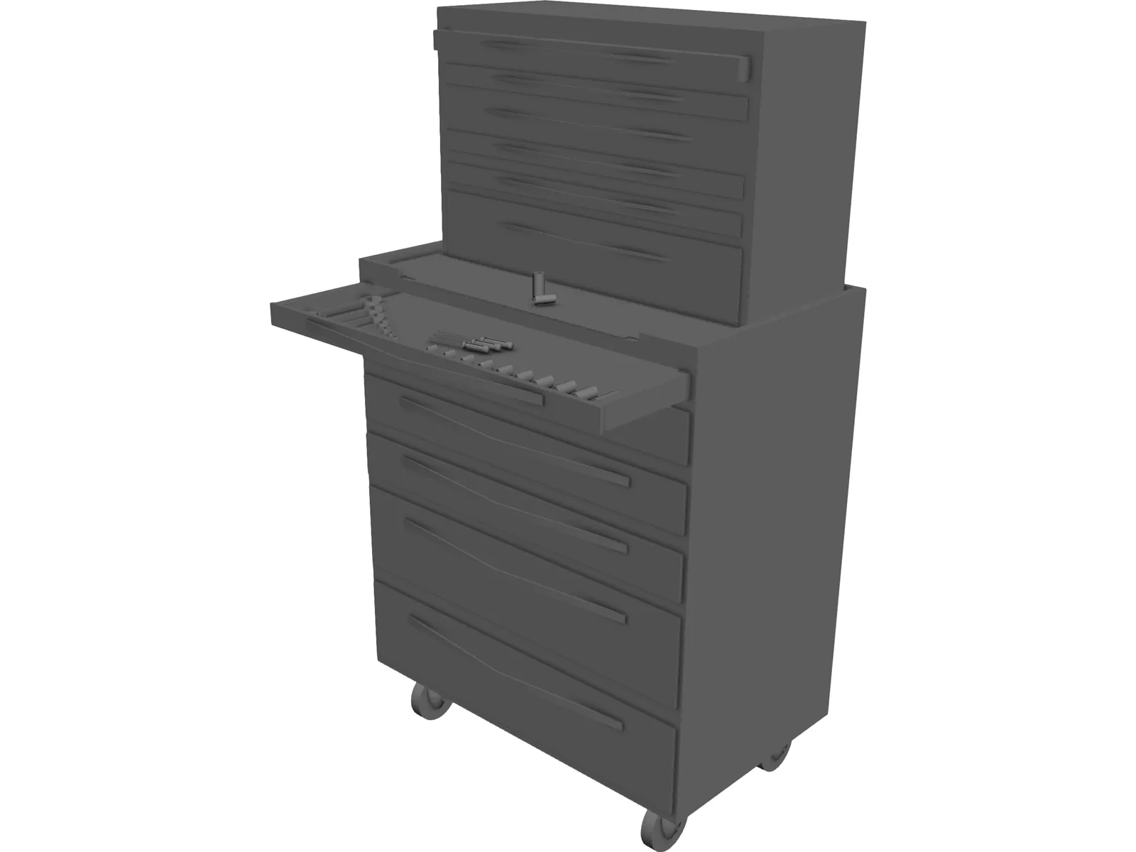 Tool Chest 3D Model