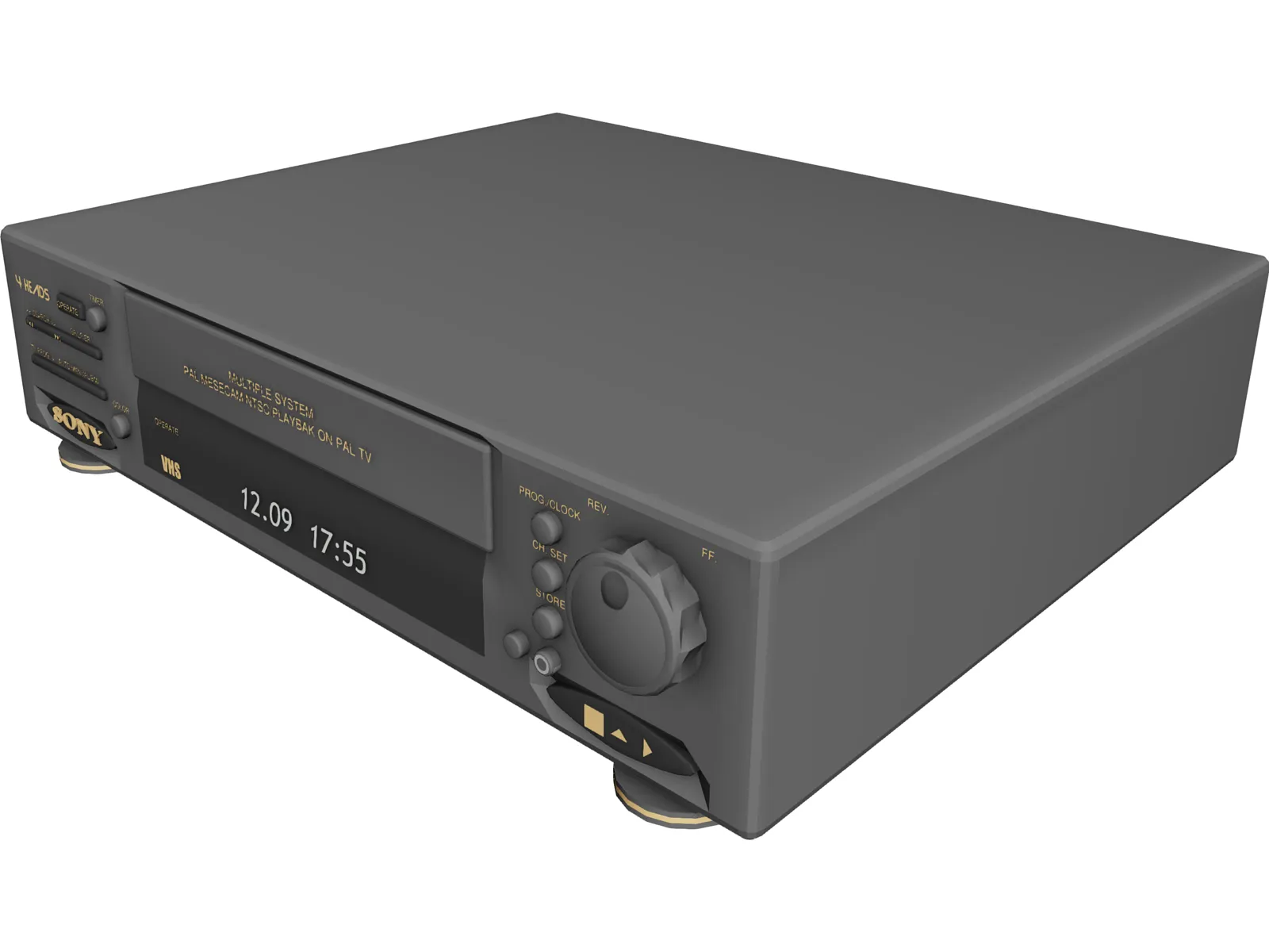 Sony VCR 3D Model