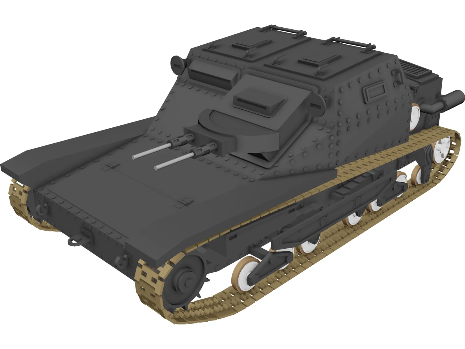 CV 35 3D Model