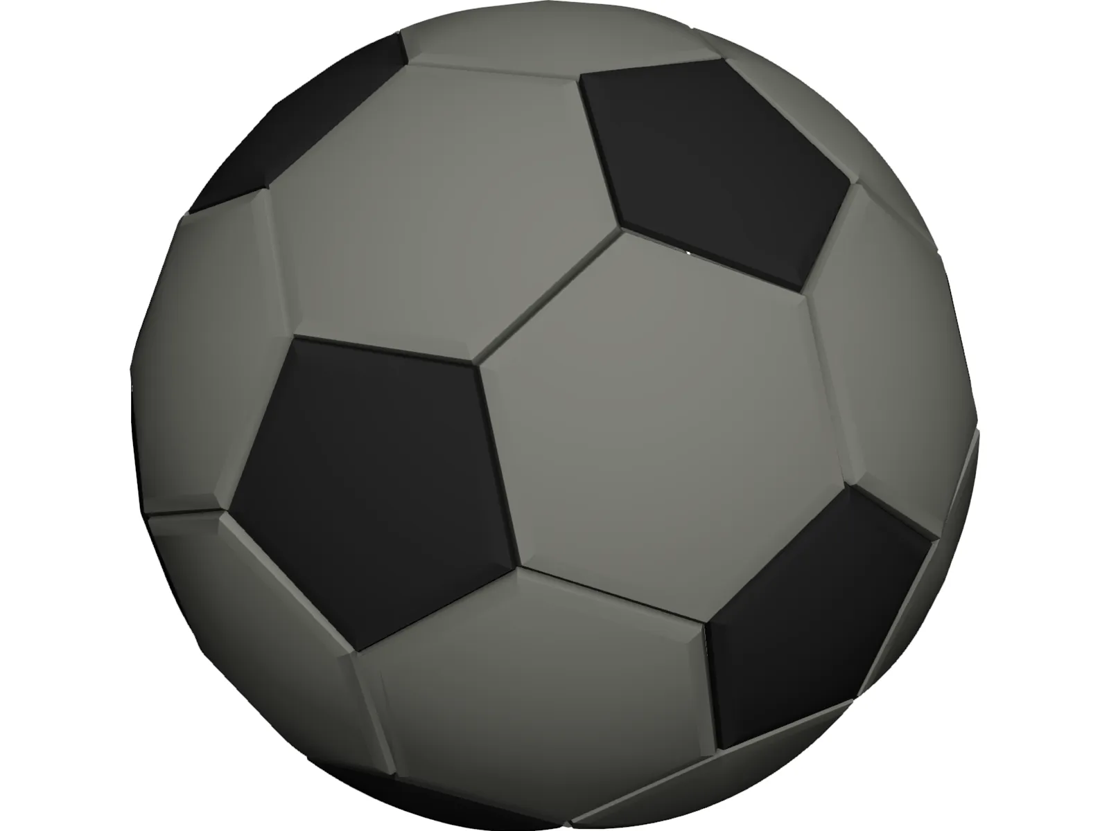 Soccer Ball 3D Model