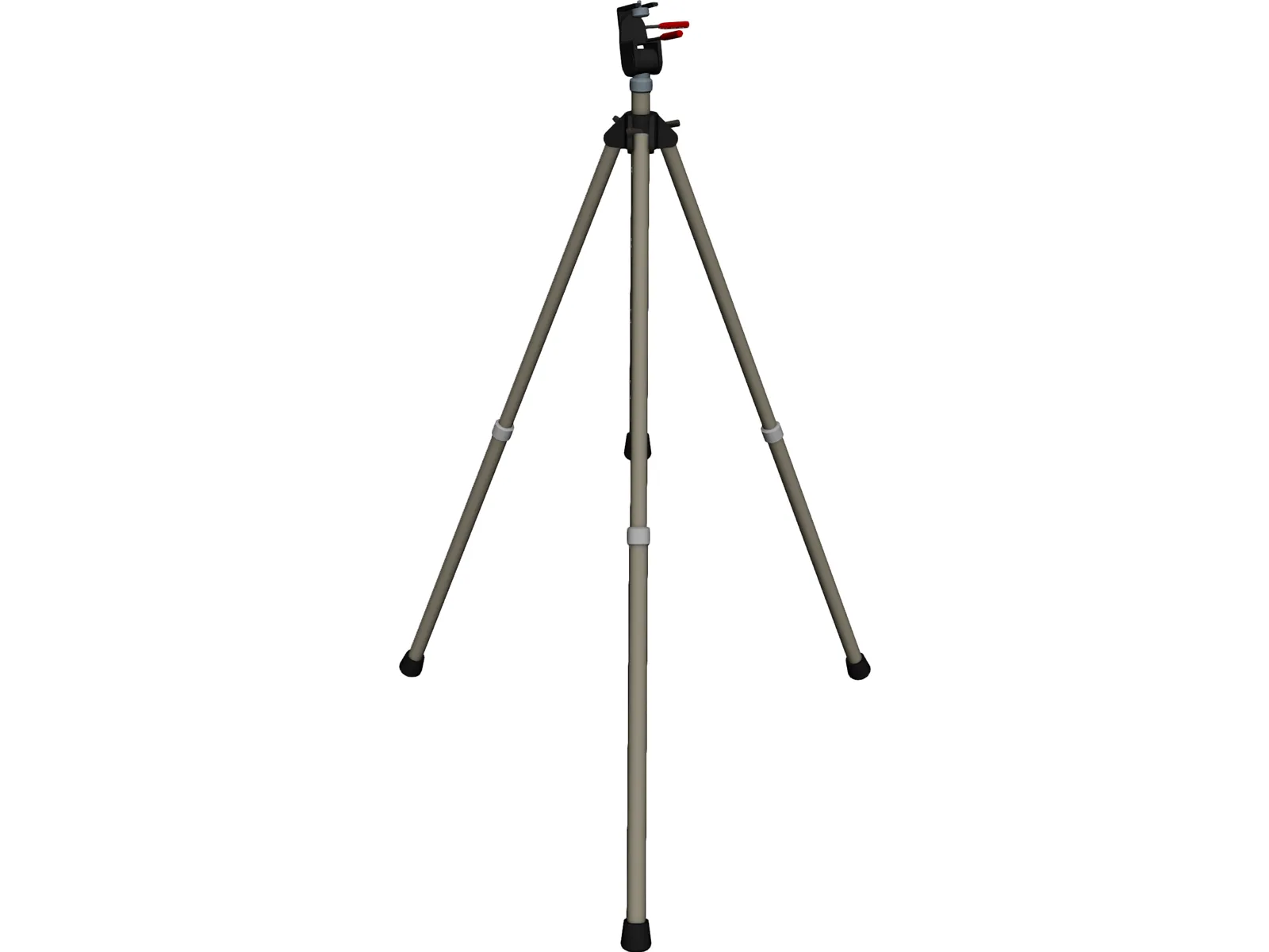 Camera Tripod 3D Model